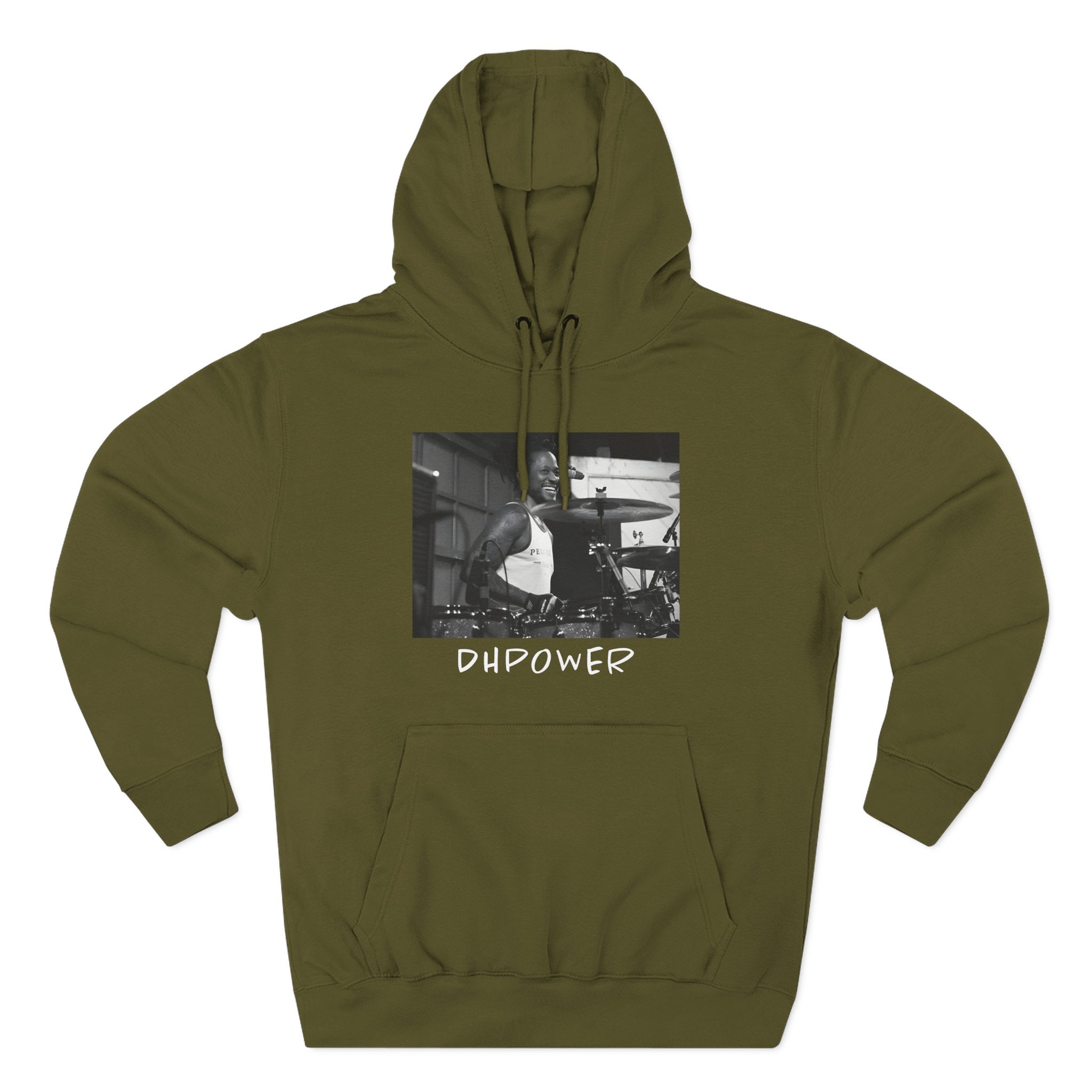 Dead Kennedys Dh Power Grey Three-Panel Fleece Hoodie - Image 3