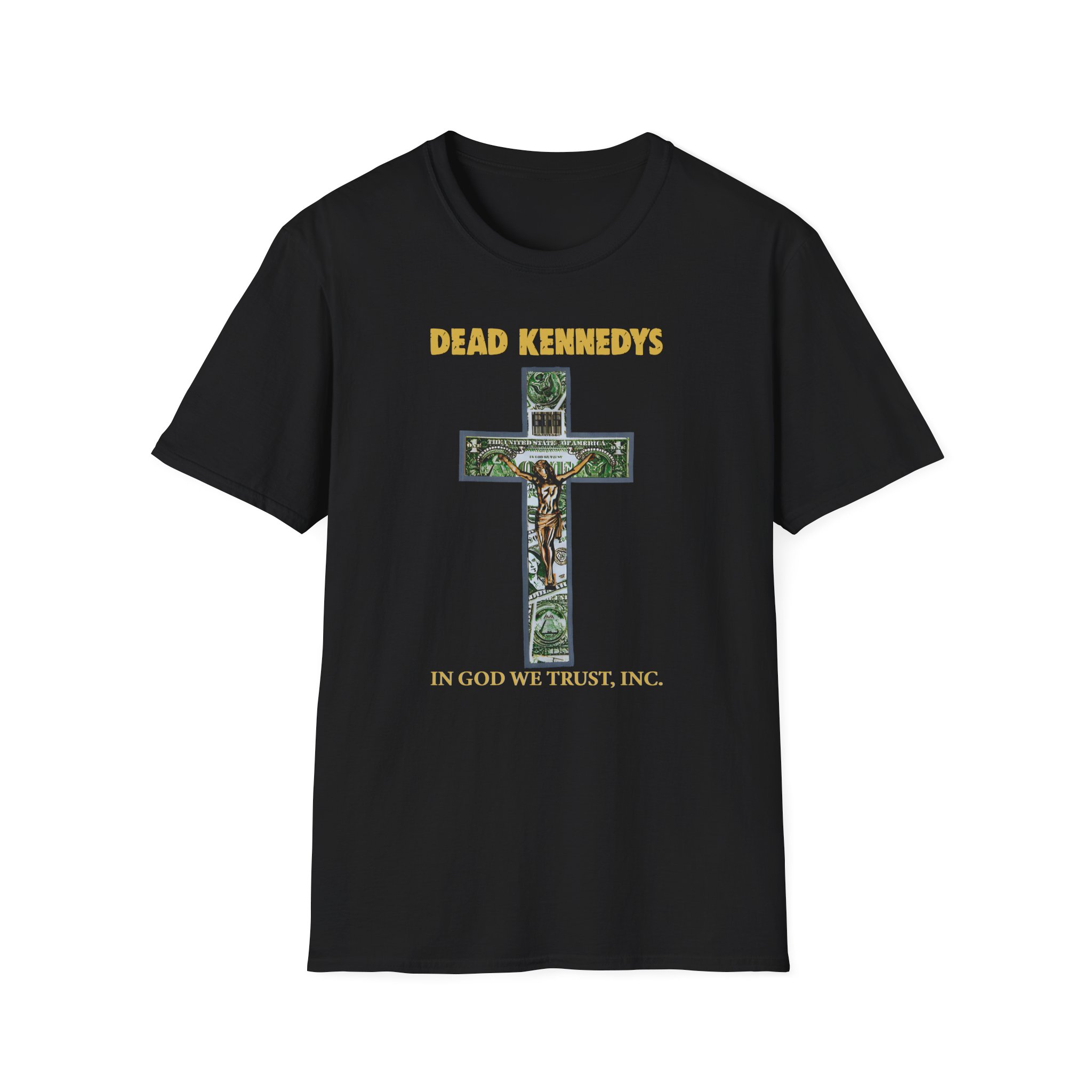 Dead Kennedys In God We Trust, Inc. Unisex Softstyle T-Shirt