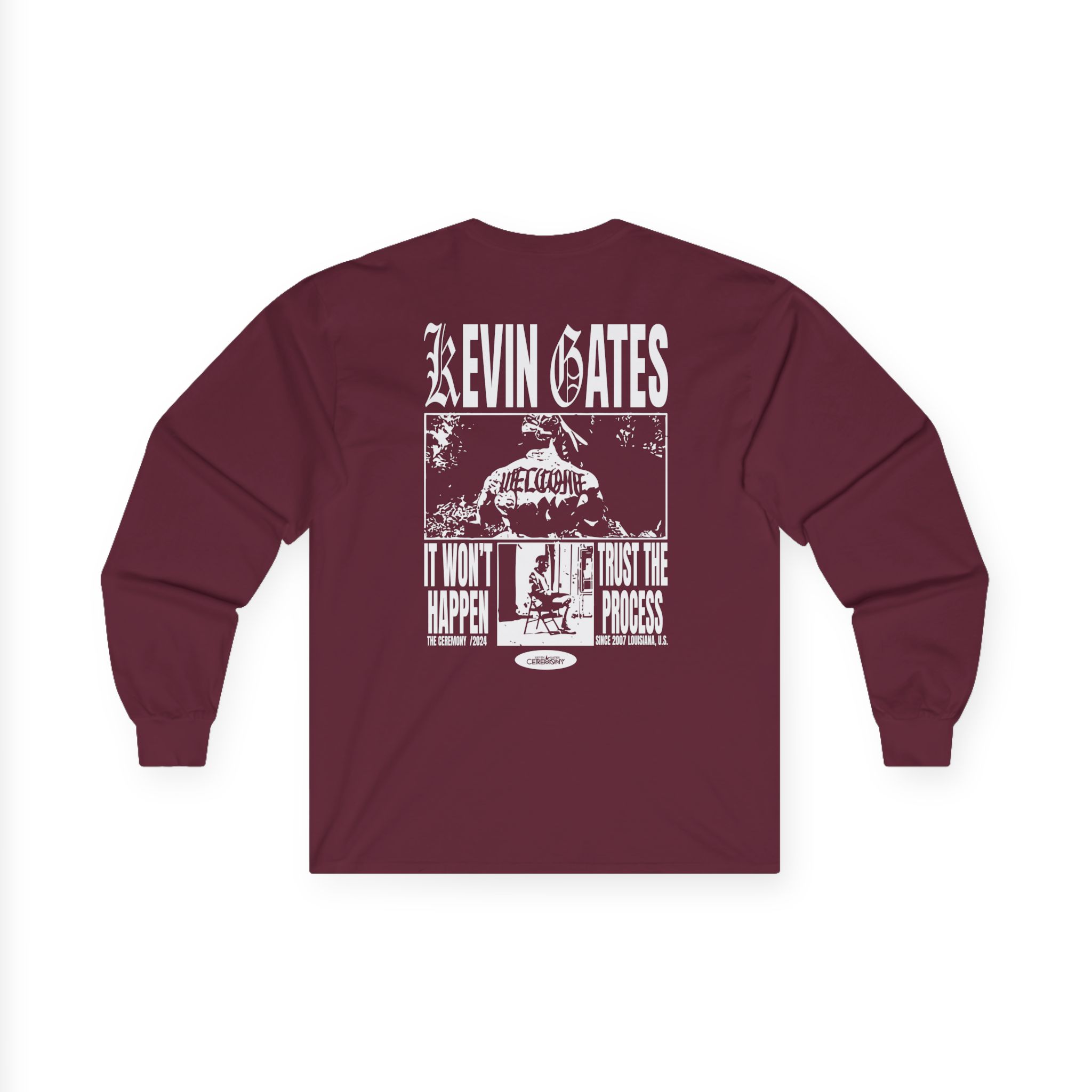 Kevin Gates The Ceremony Unisex Ultra Cotton Long Sleeve Tee - Image 4
