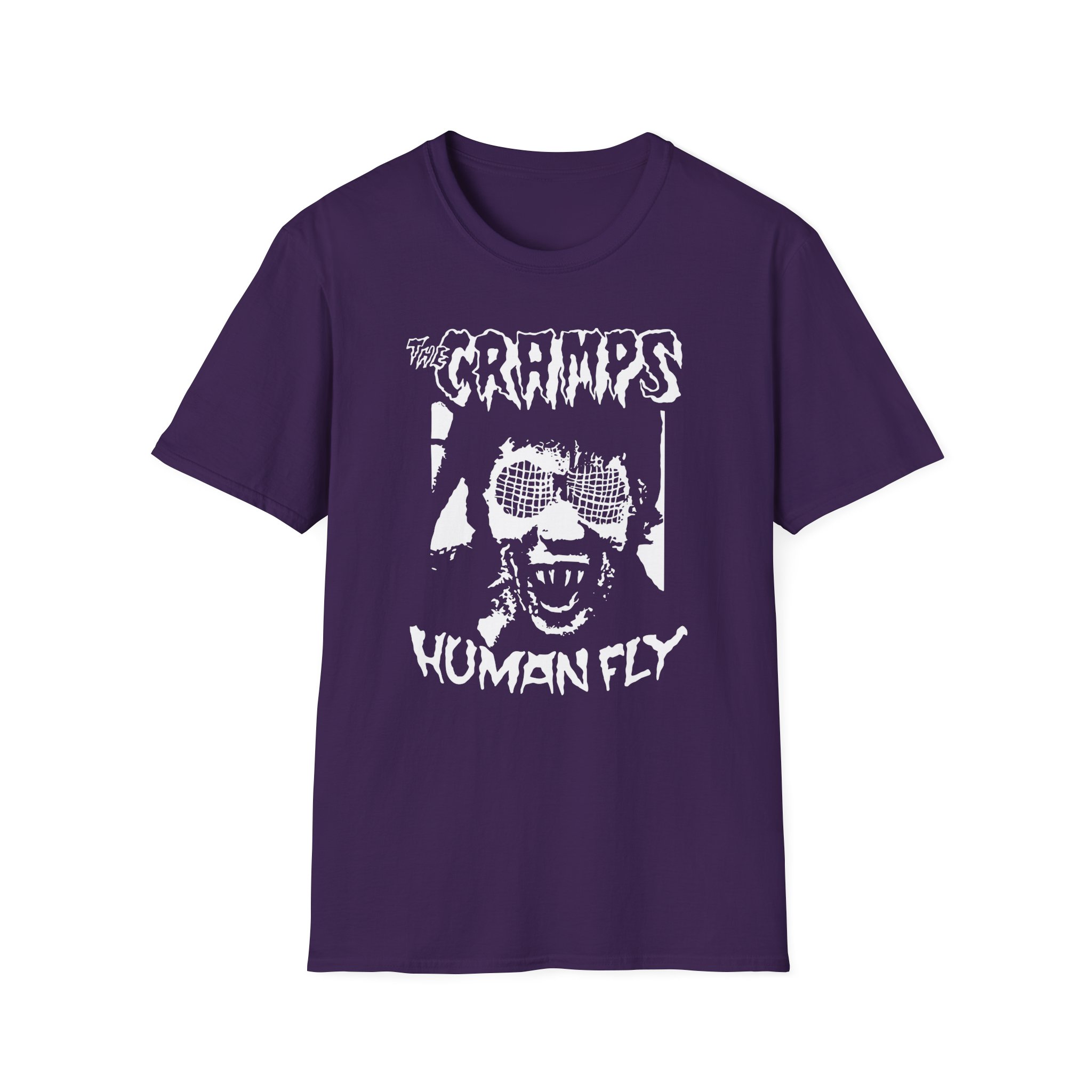 The Cramps Human Fly Unisex Softstyle T-Shirt - Image 7