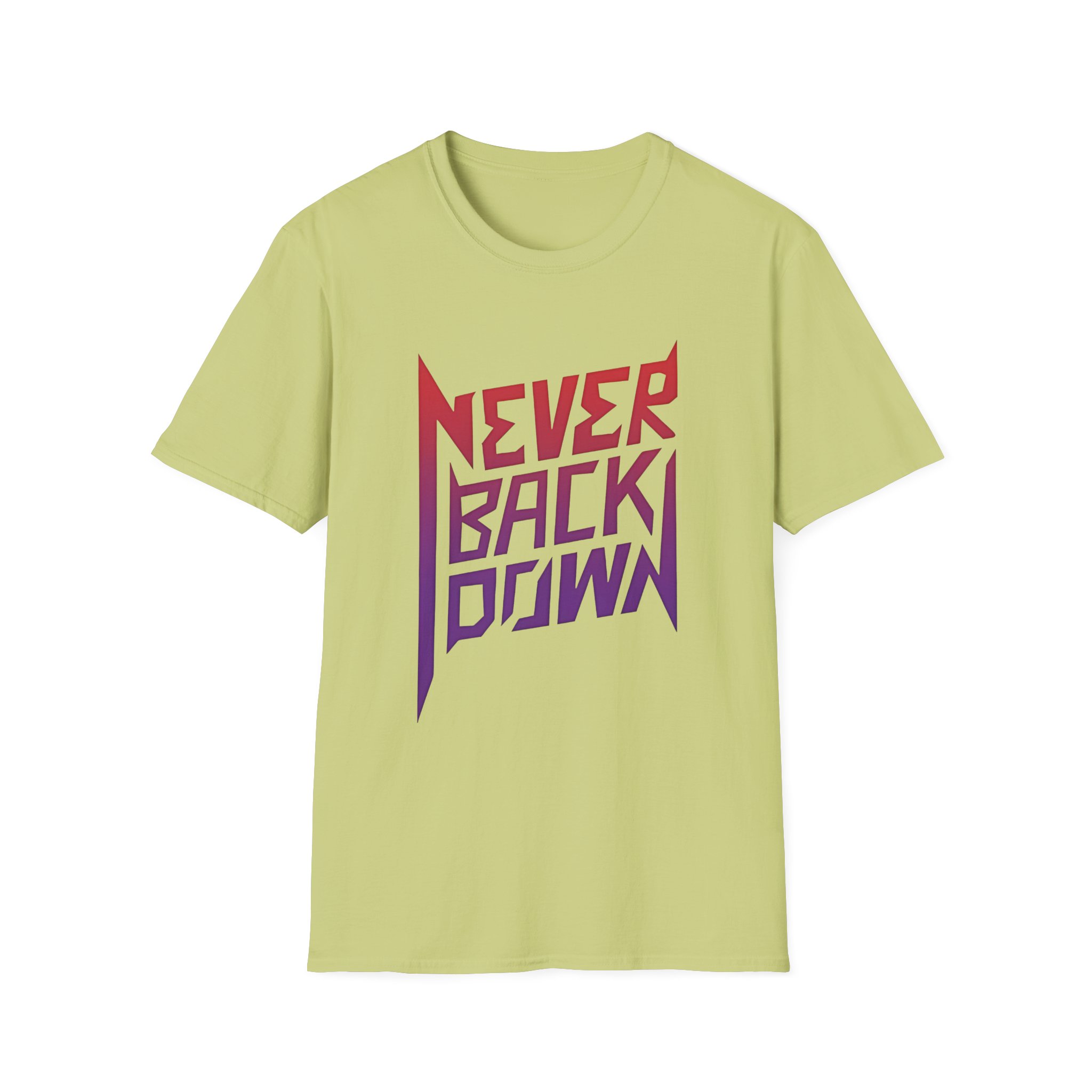 Nick Eh 30 Never Back Down Unisex Softstyle T-Shirt - Image 13