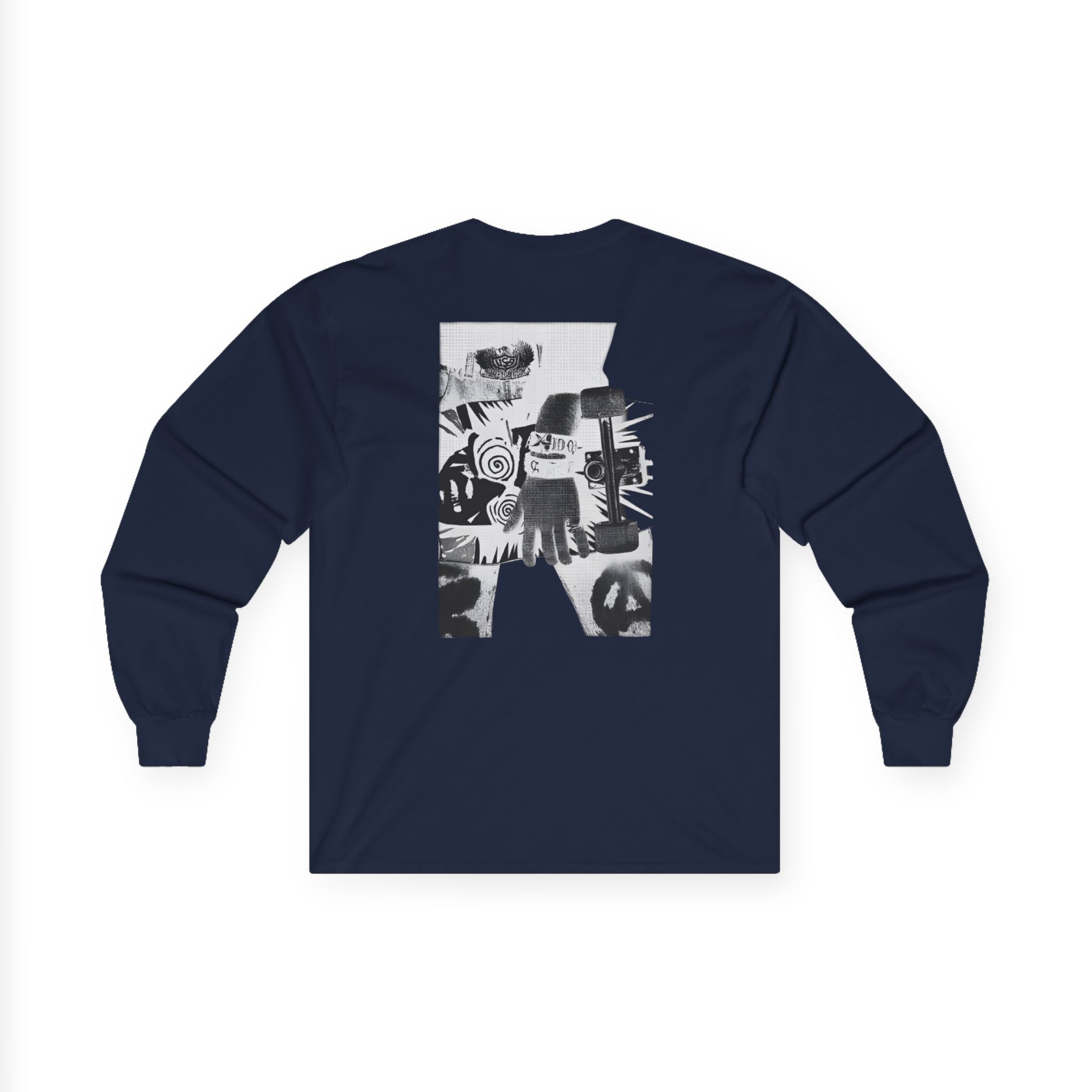 Inxs Kick Skateboard Unisex Ultra Cotton Long Sleeve Tee - Image 4