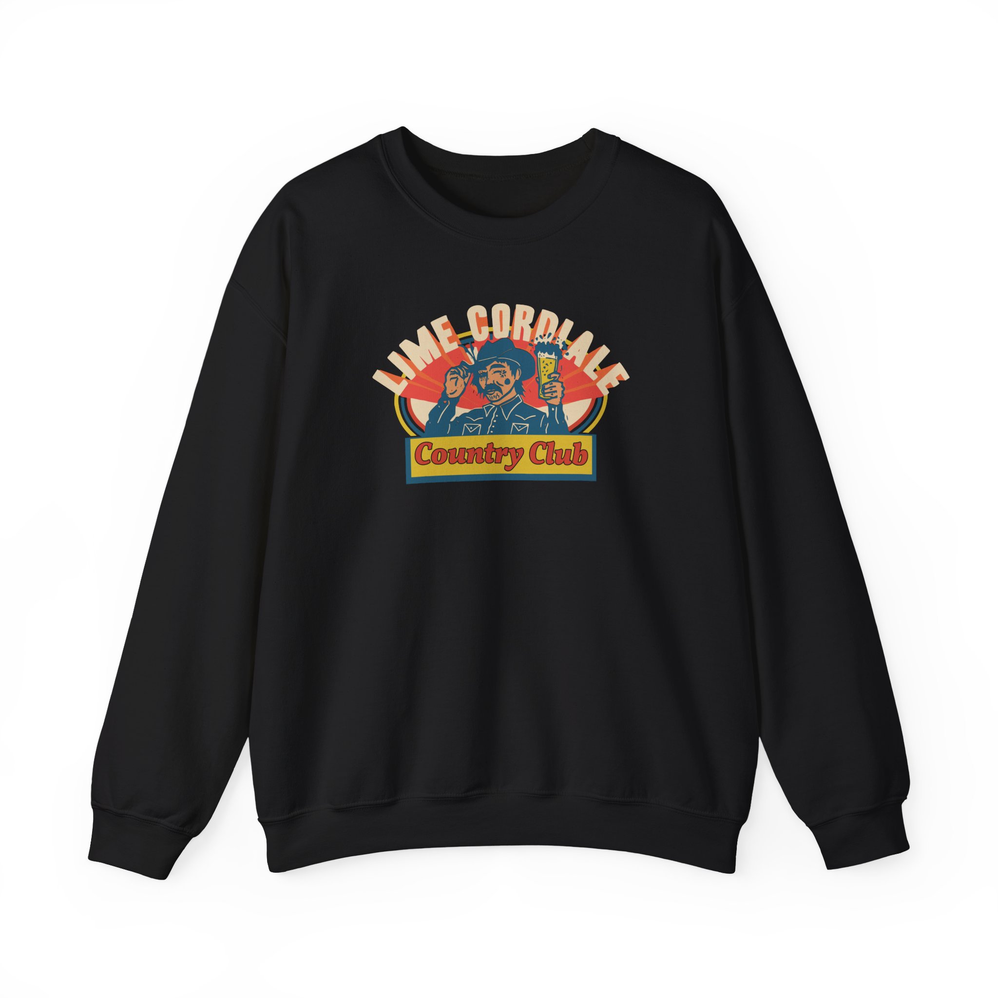 Lime Cordiale Country Club Unisex Heavy Blend™ Crewneck Sweatshirt