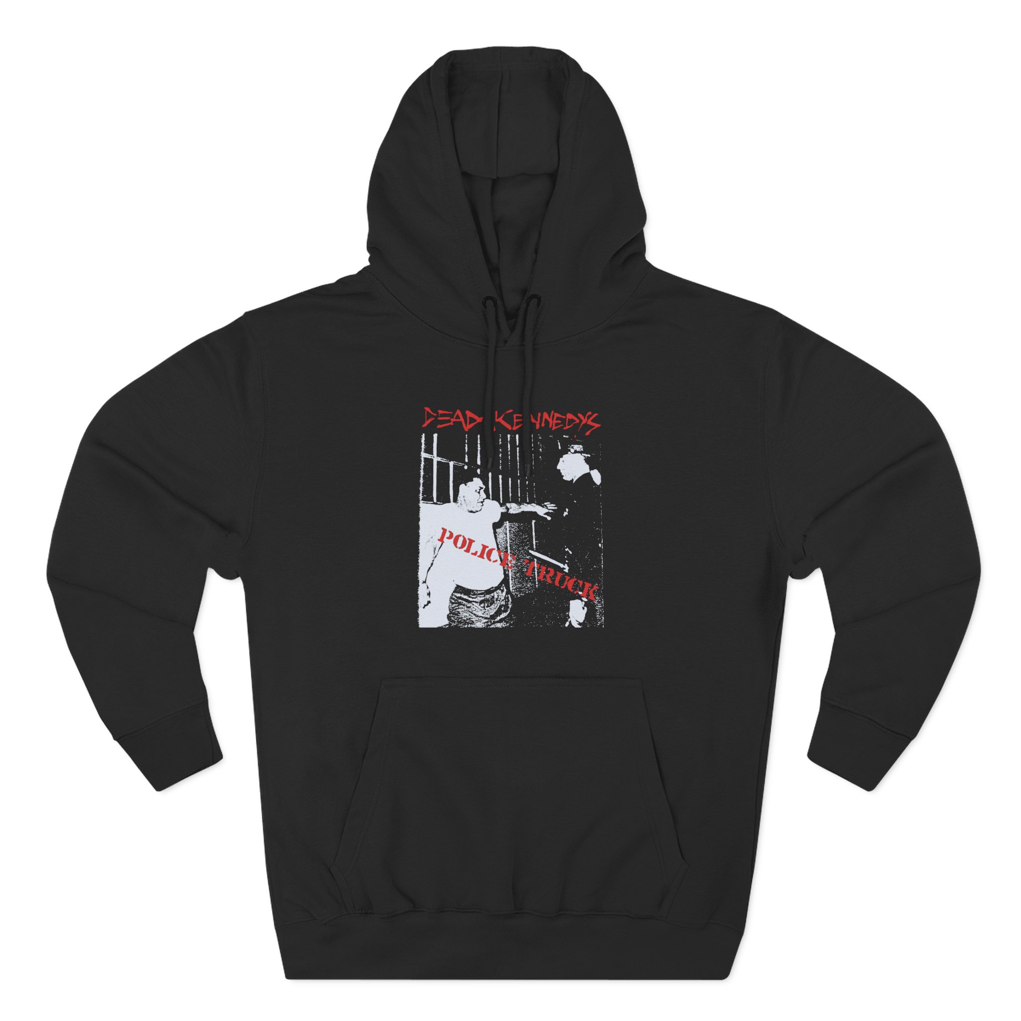 Dead Kennedys Police Truck Three-Panel Fleece Hoodie