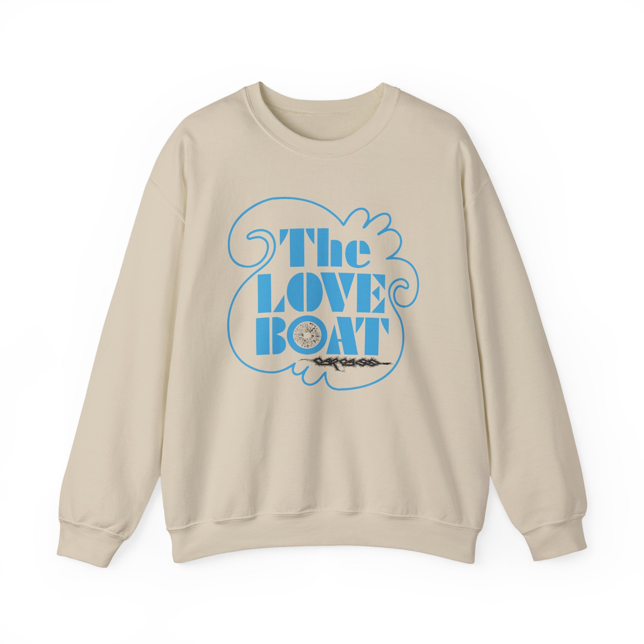 Carcass Love Boat Tee Unisex Heavy Blend™ Crewneck Sweatshirt - Image 5