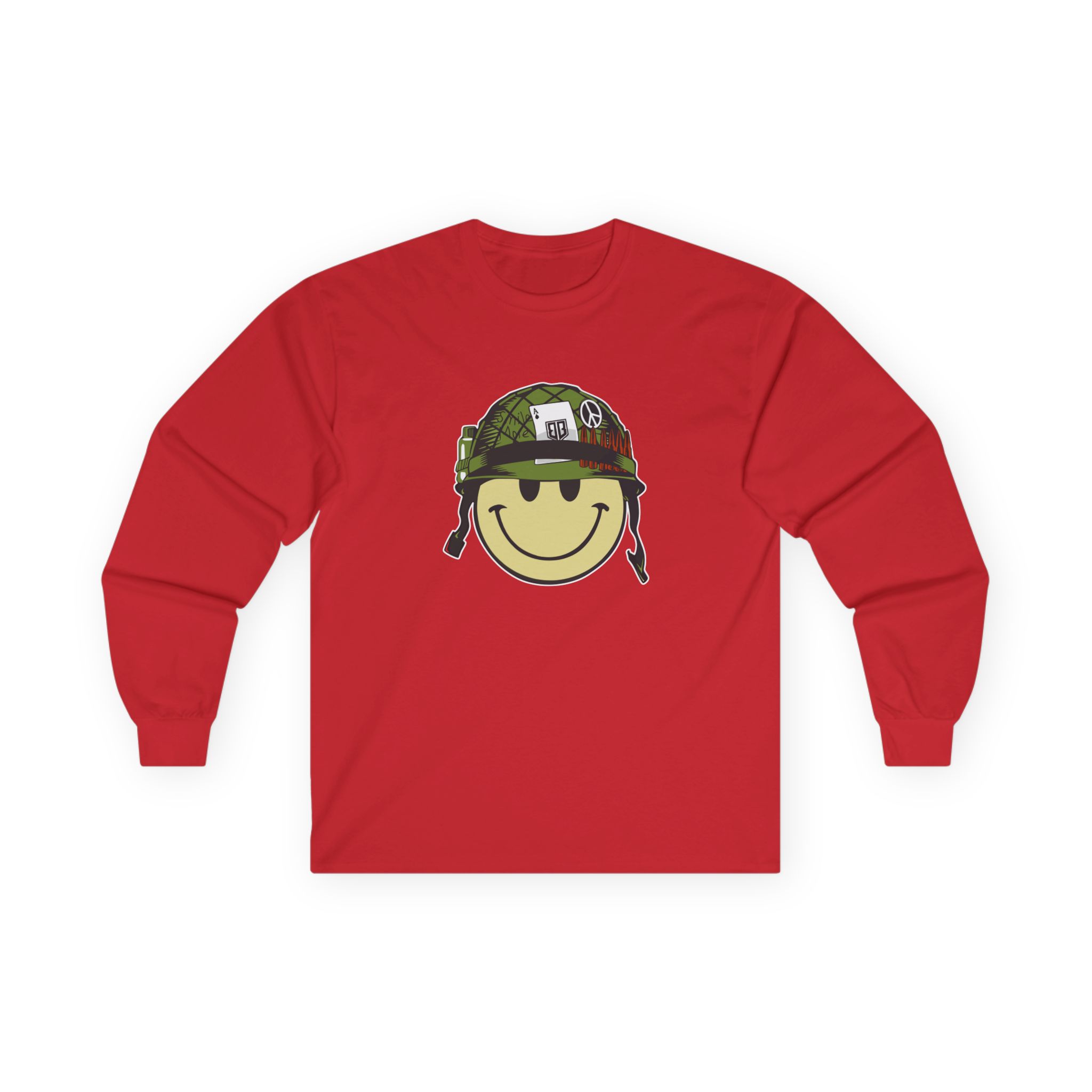 Roman Atwood Smiley Unisex Ultra Cotton Long Sleeve Tee - Image 11