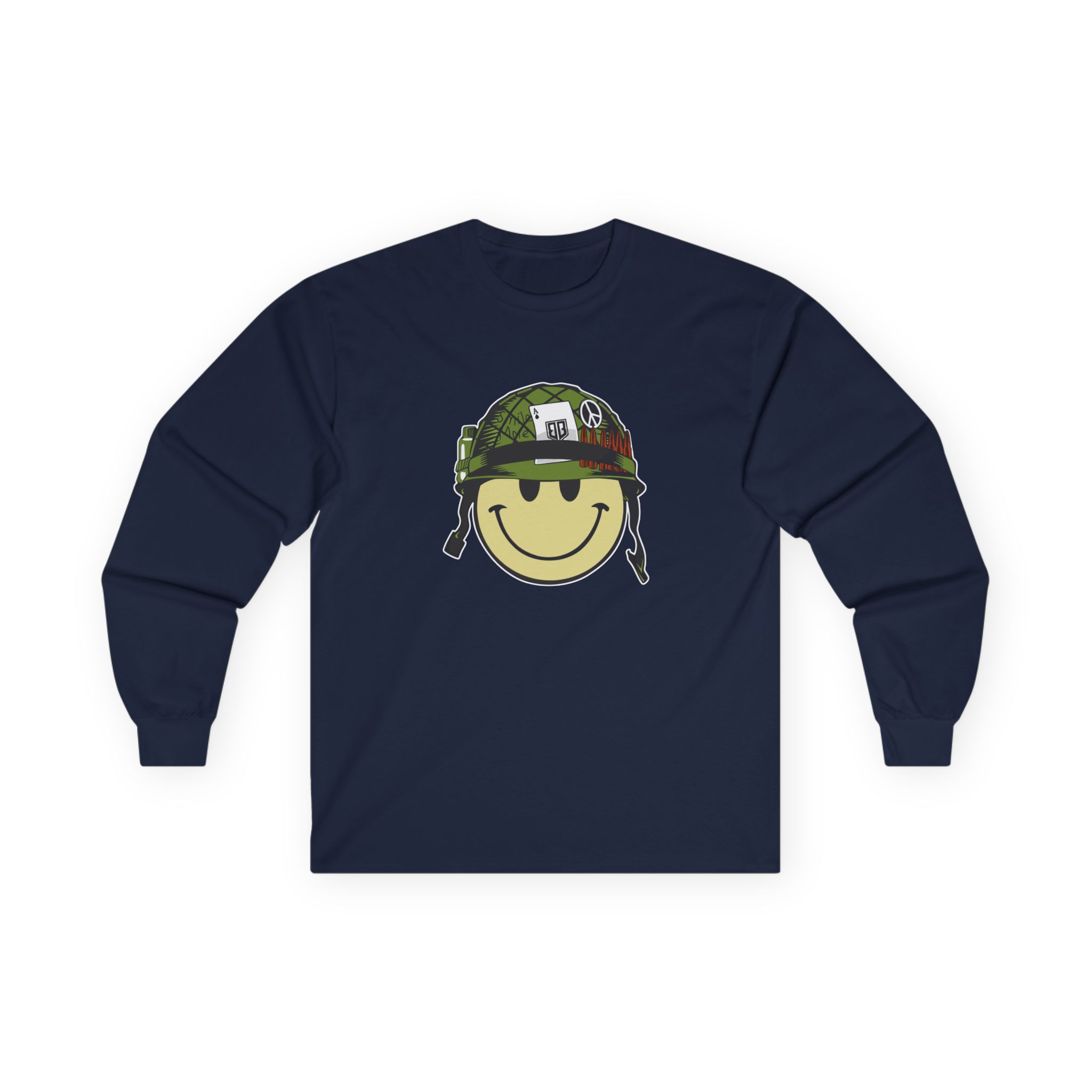 Roman Atwood Smiley Unisex Ultra Cotton Long Sleeve Tee - Image 7