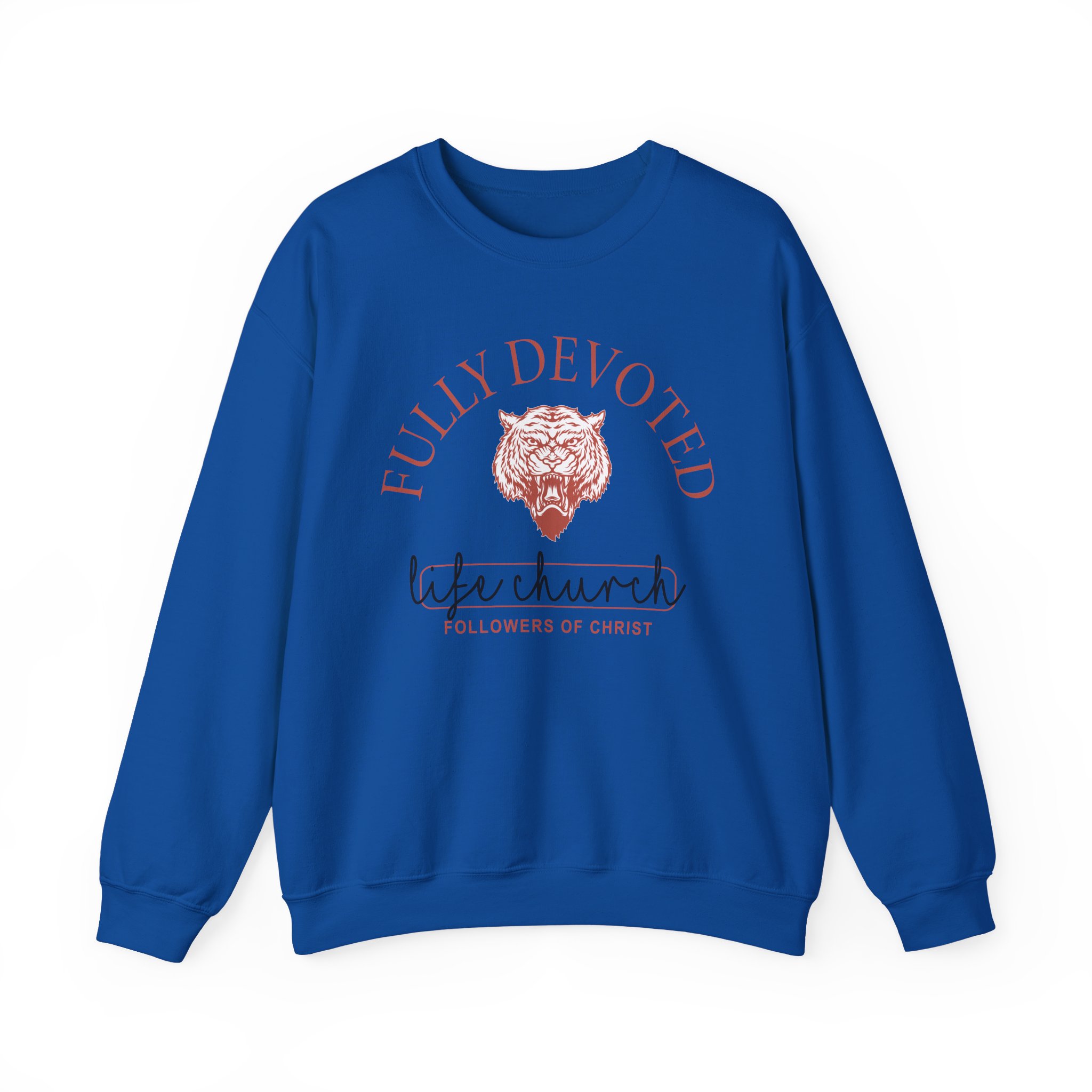 Life Church Fully Devoted Vintage Unisex Heavy Blend™ Crewneck Sweatshirt - Image 19