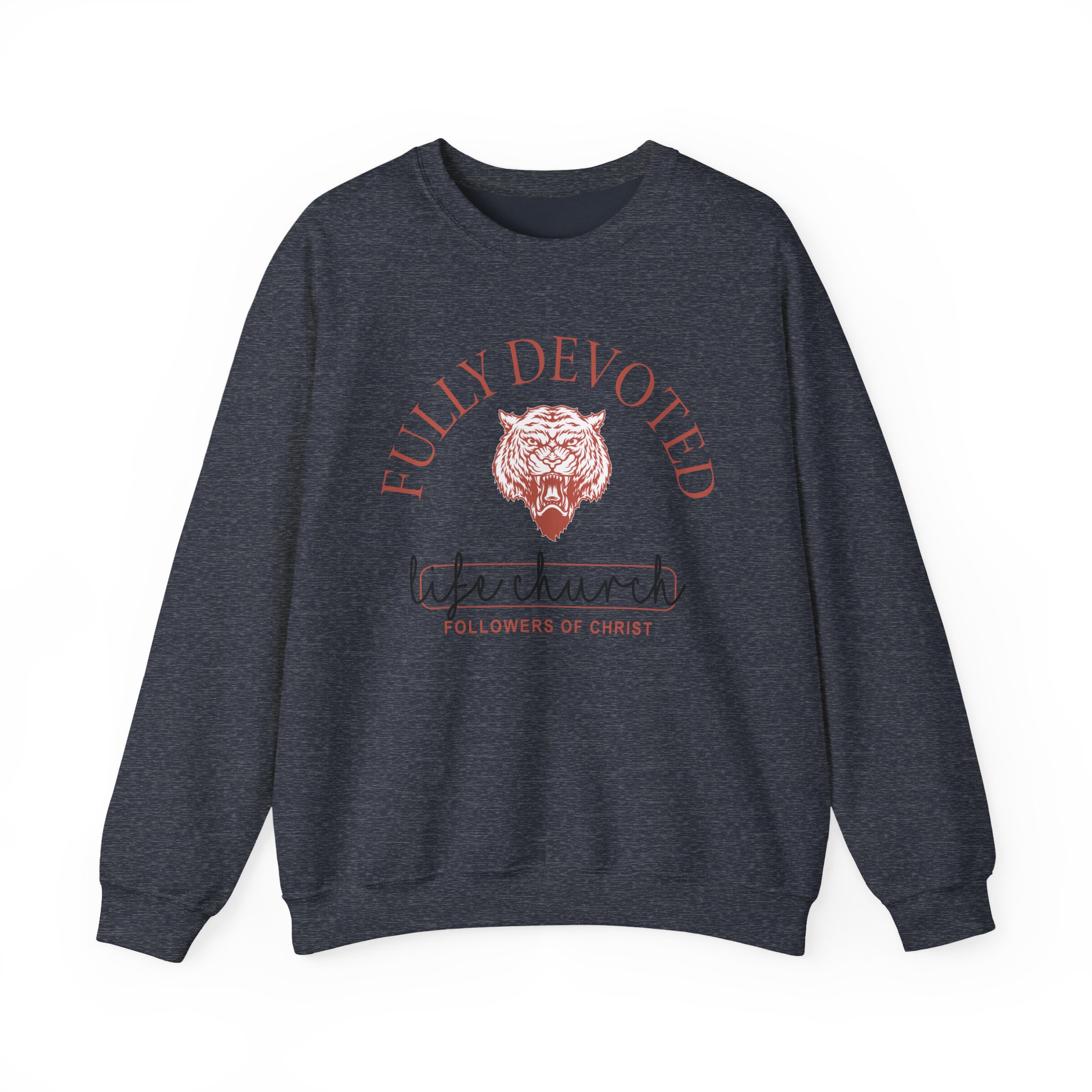 Life Church Fully Devoted Vintage Unisex Heavy Blend™ Crewneck Sweatshirt - Image 17
