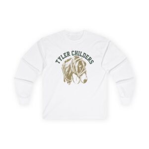 Tyler Childers Mule Raglan Unisex Ultra Cotton Long Sleeve Tee