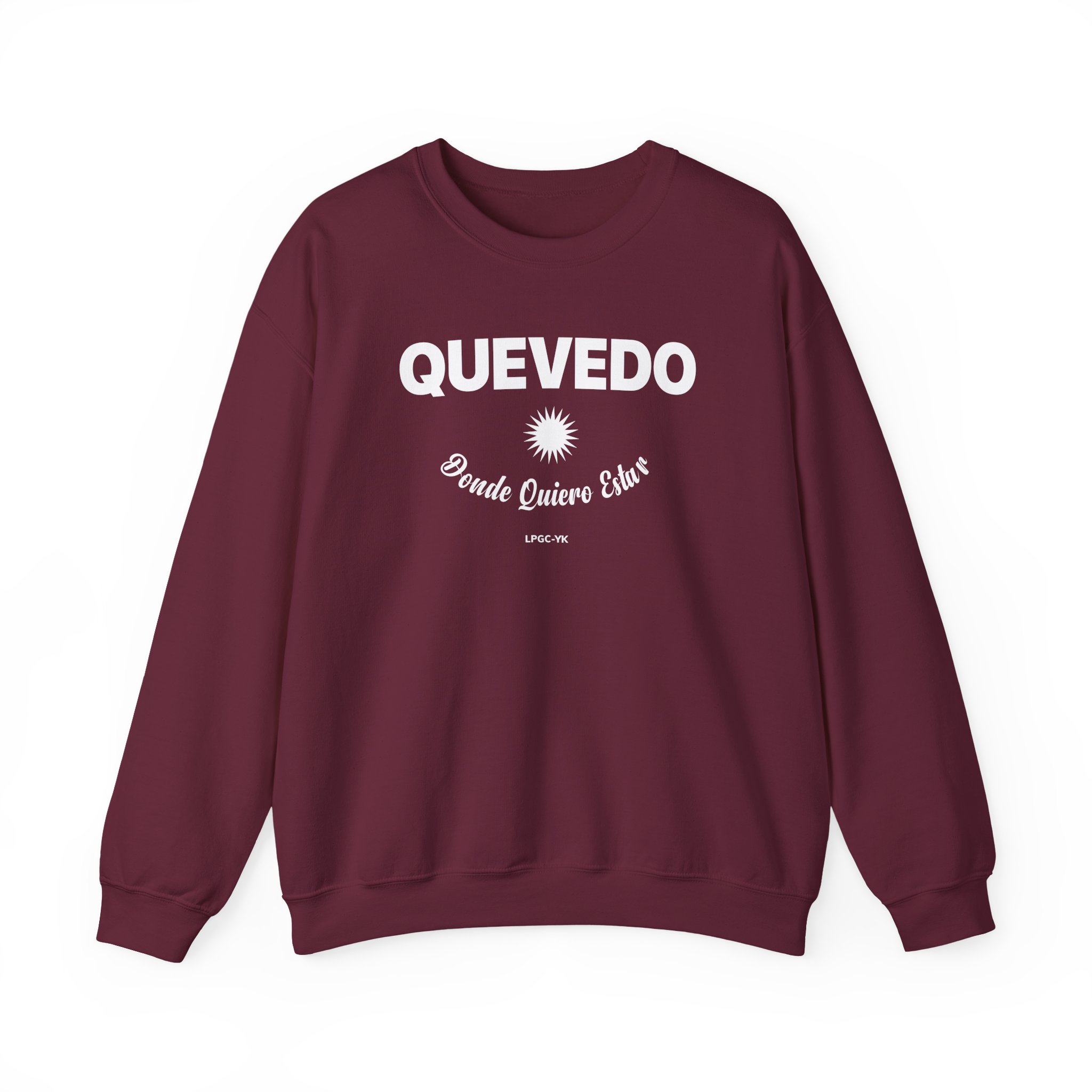 Quevedo Donde Quiero Estar Unisex Heavy Blend™ Crewneck Sweatshirt - Image 5