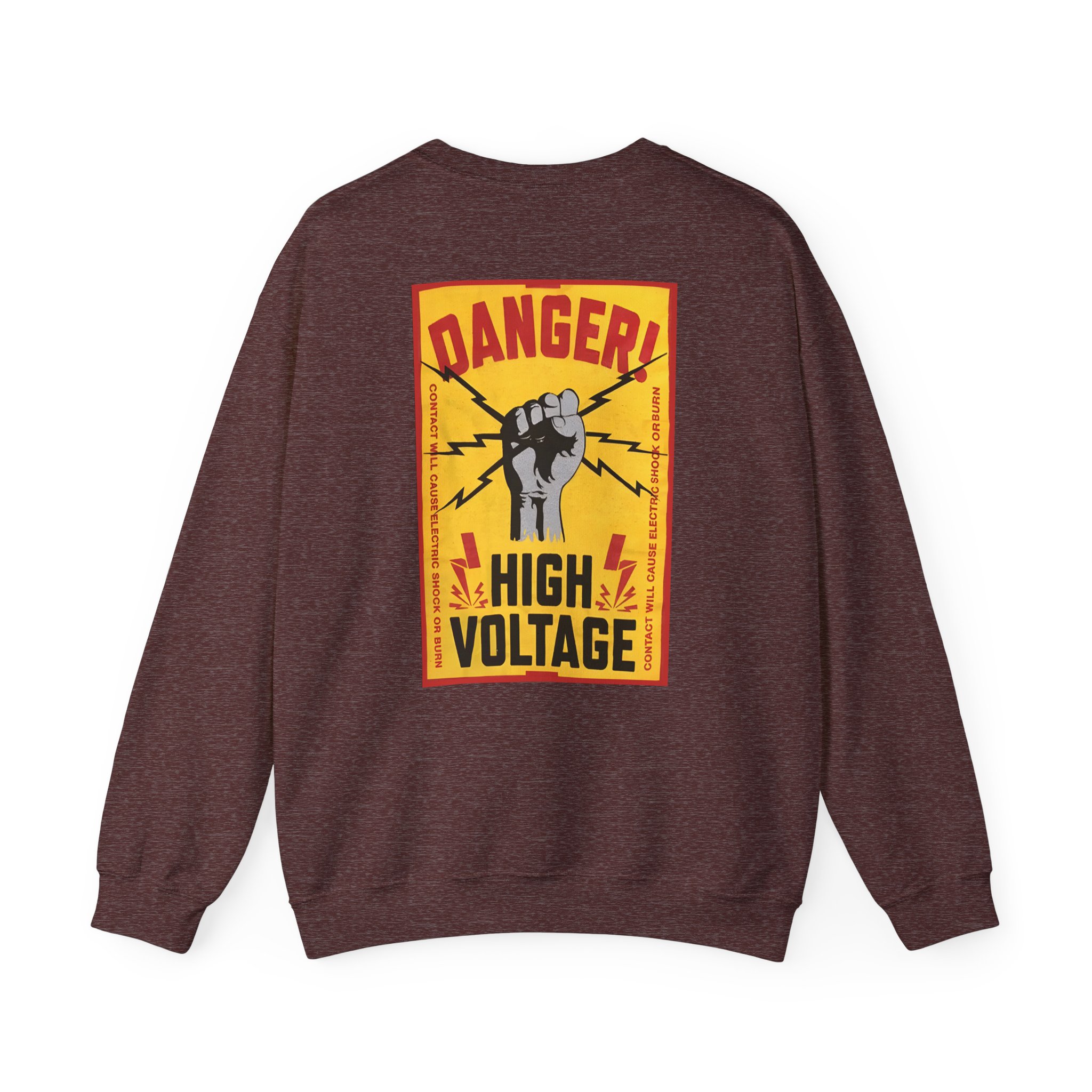 Lachlan Danger! High Voltage Unisex Heavy Blend™ Crewneck Sweatshirt - Image 4