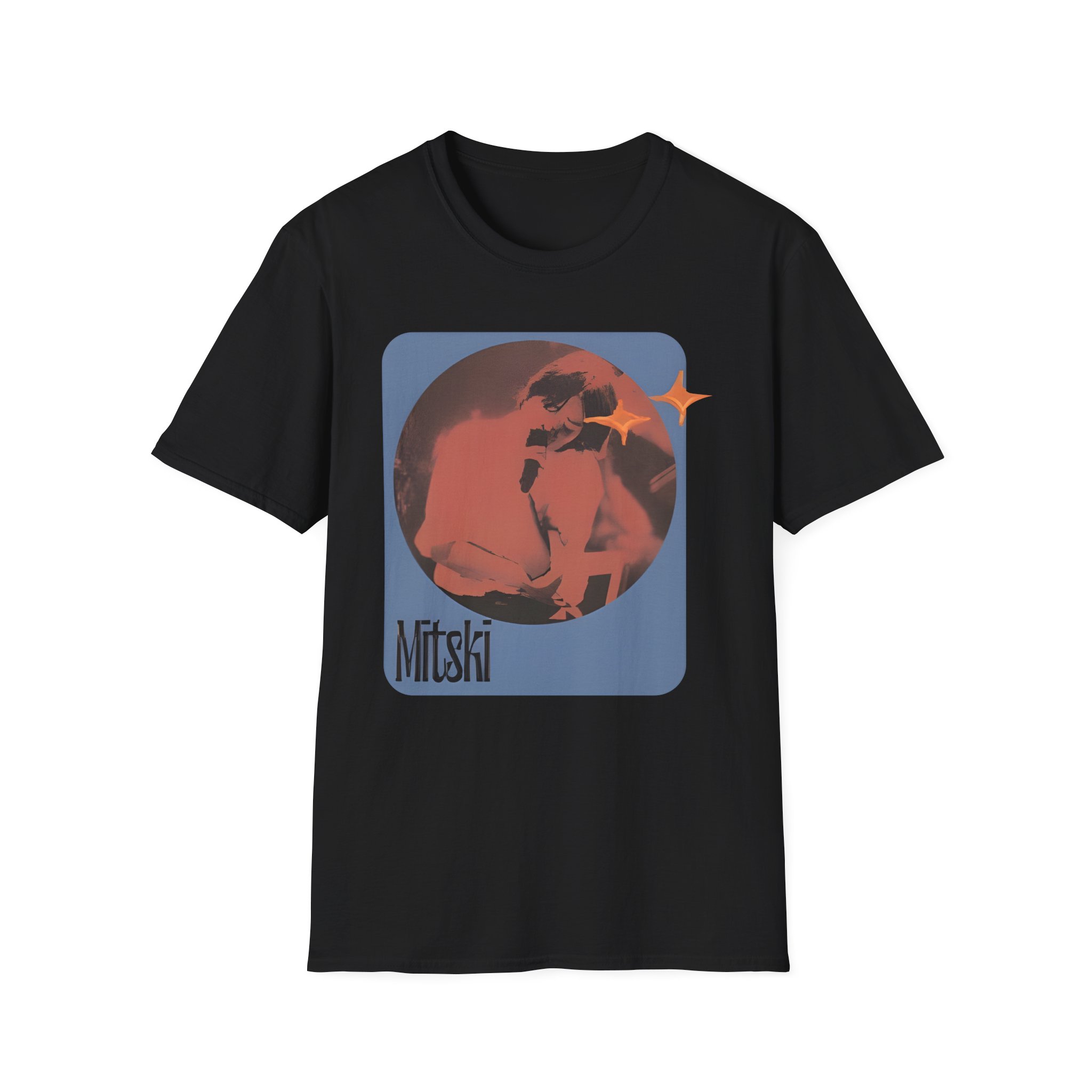 Mitski Stars Retro Unisex Softstyle T-Shirt - Image 3