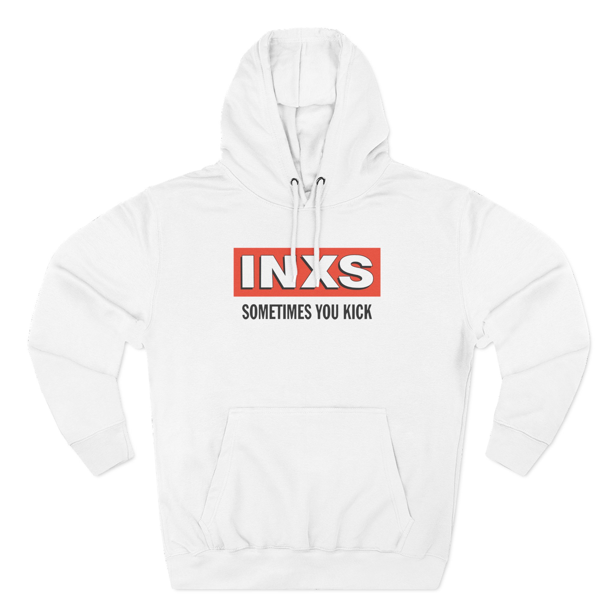 Inxs Sometimes You Kick Three-Panel Fleece Hoodie