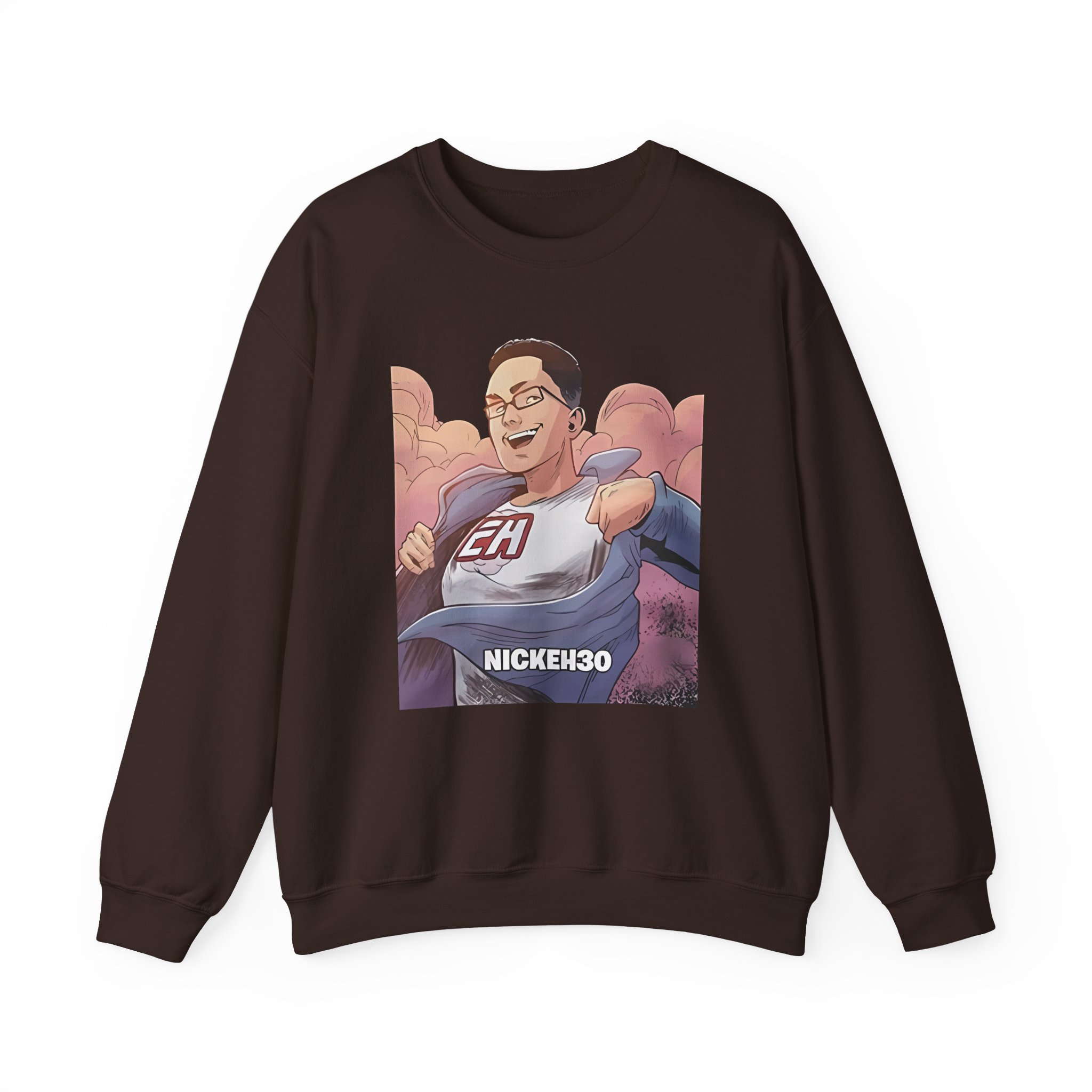 Nick Eh 30 Superhero Unisex Heavy Blend™ Crewneck Sweatshirt - Image 7