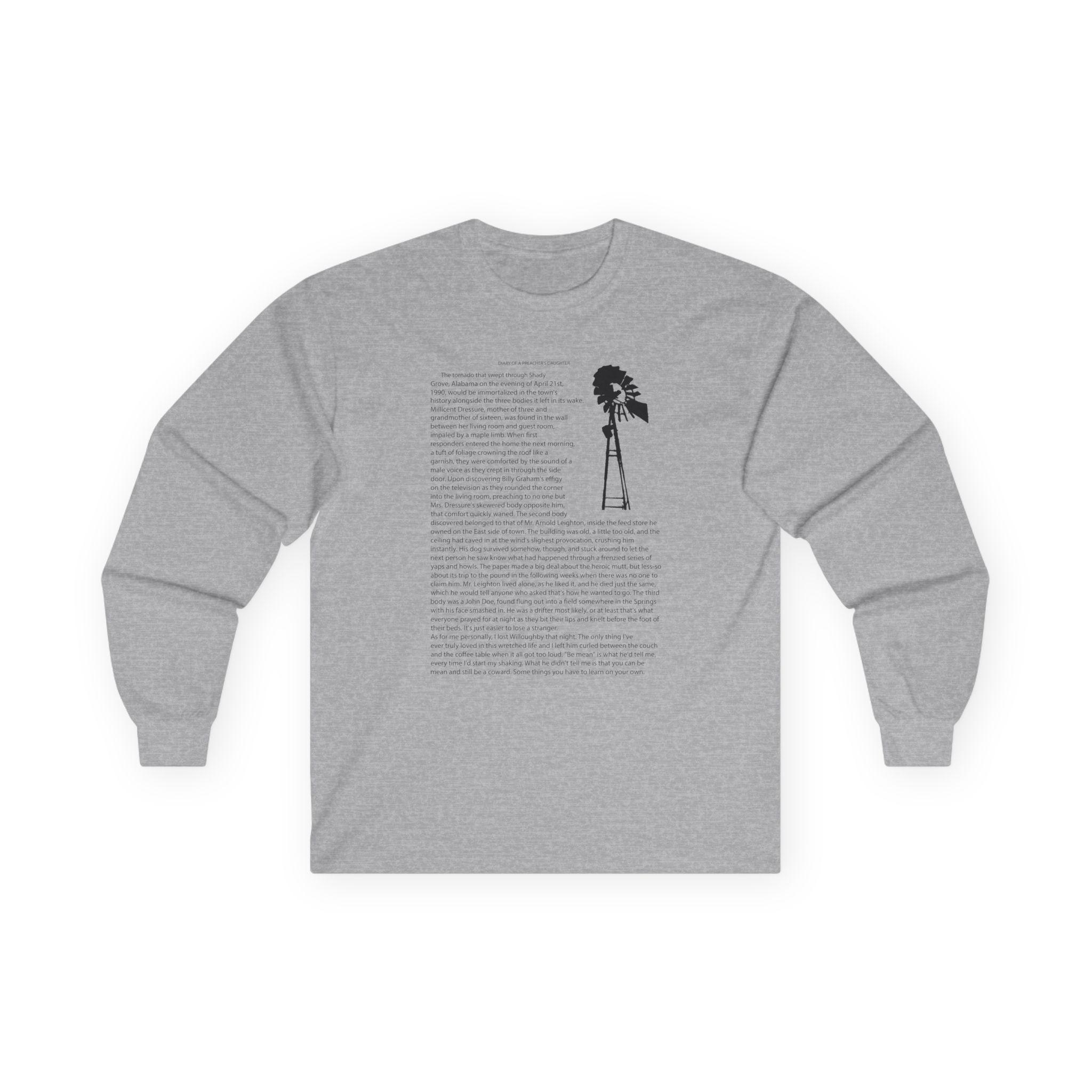 Ethel Cain Excerpt Unisex Ultra Cotton Long Sleeve Tee - Image 5