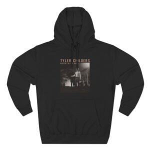 Tyler Childers Black Rustin Three-Panel Fleece Hoodie
