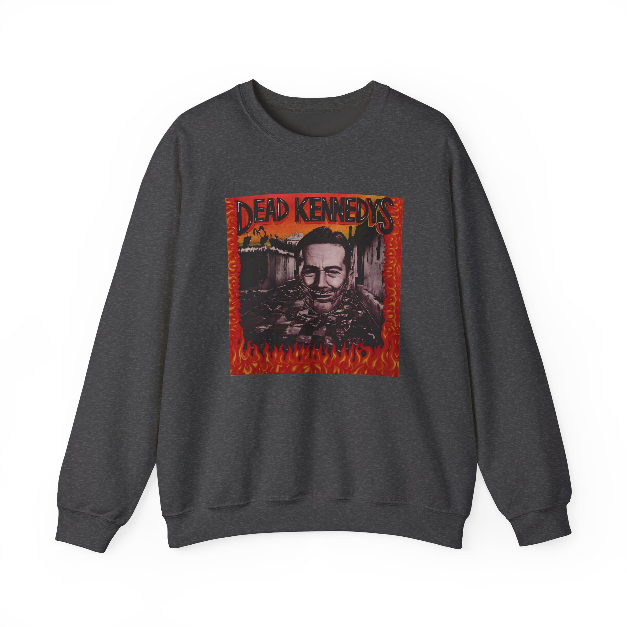 Dead Kennedys Give Me Convenience Cover Unisex Heavy Blend™ Crewneck Sweatshirt - Image 13