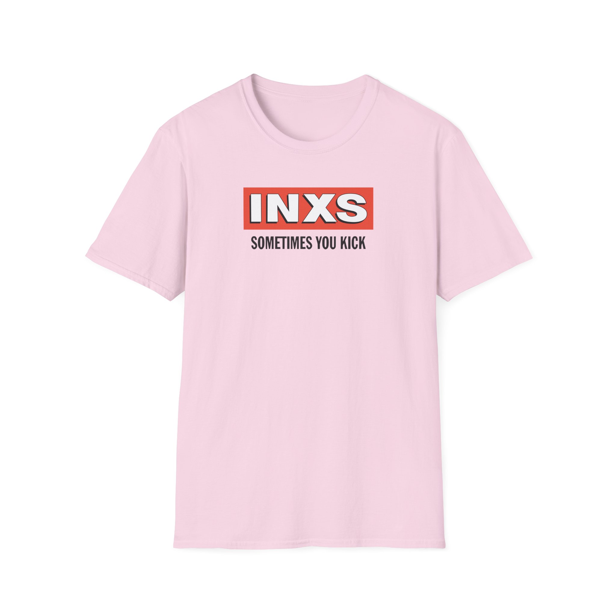 Inxs Sometimes You Kick Unisex Softstyle T-Shirt - Image 17