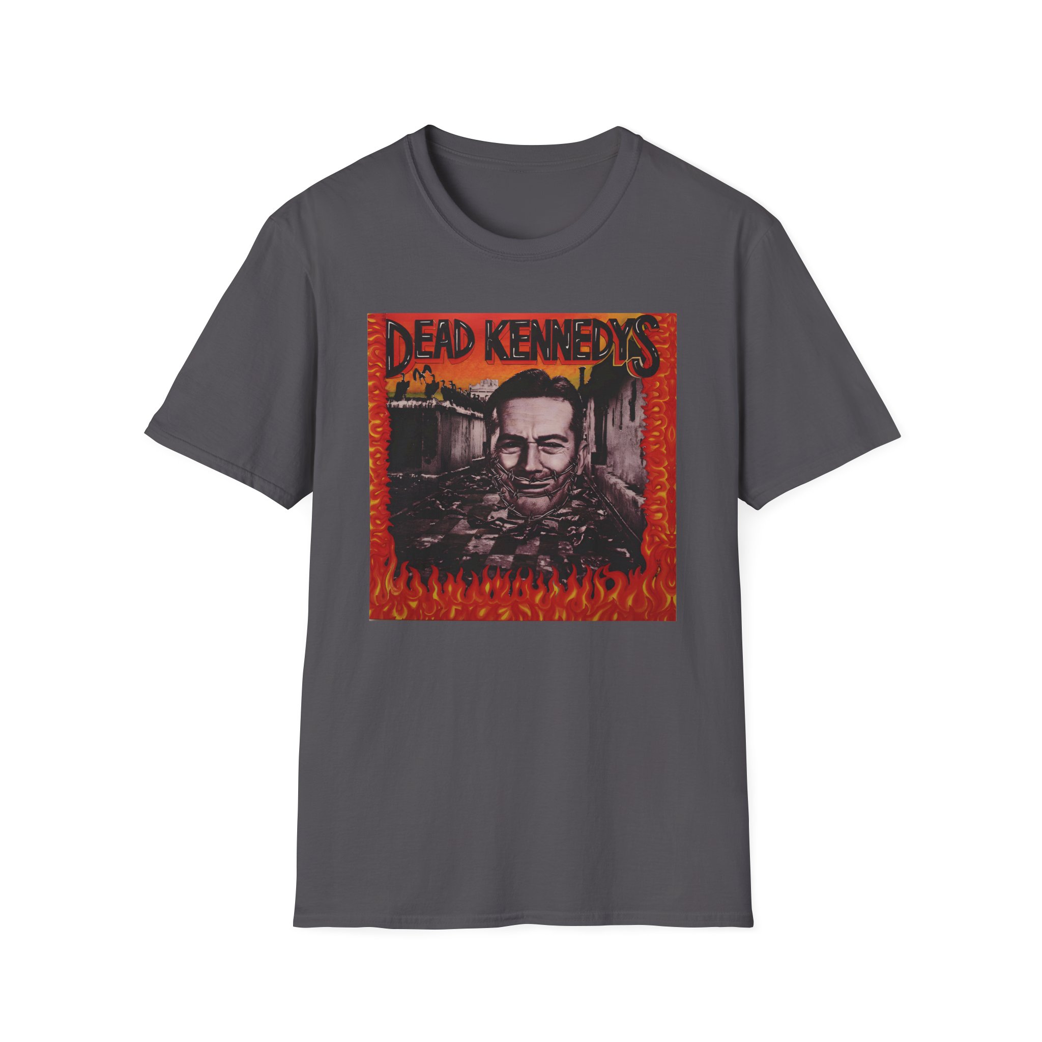 Dead Kennedys Give Me Convenience Cover Unisex Softstyle T-Shirt - Image 13