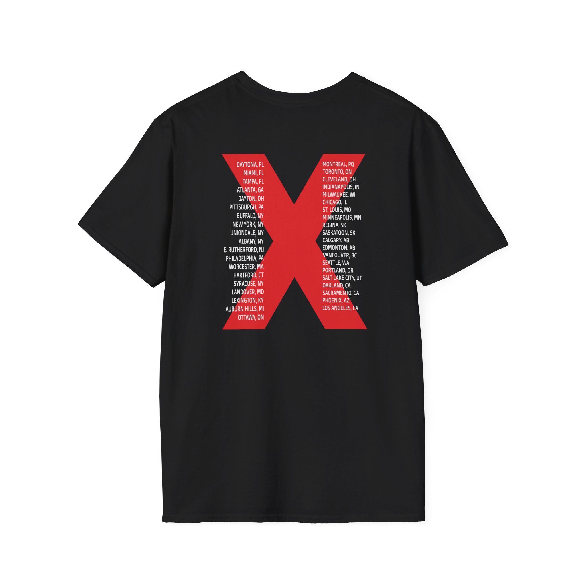 Inxs Us Tour Unisex Softstyle T-Shirt - Image 2