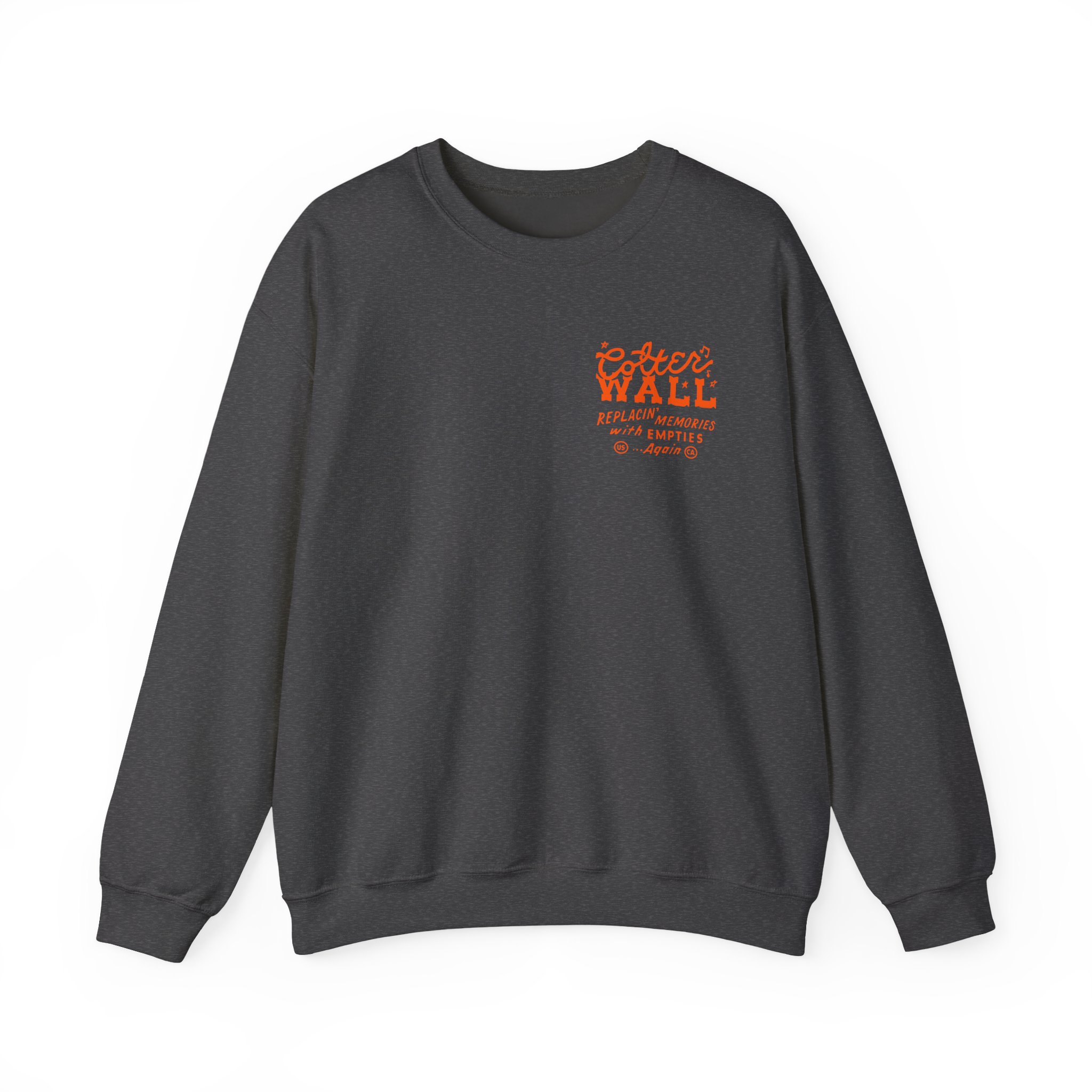 Colter Wall Memories and Empties Pocket Unisex Heavy Blend™ Crewneck Sweatshirt - Image 7