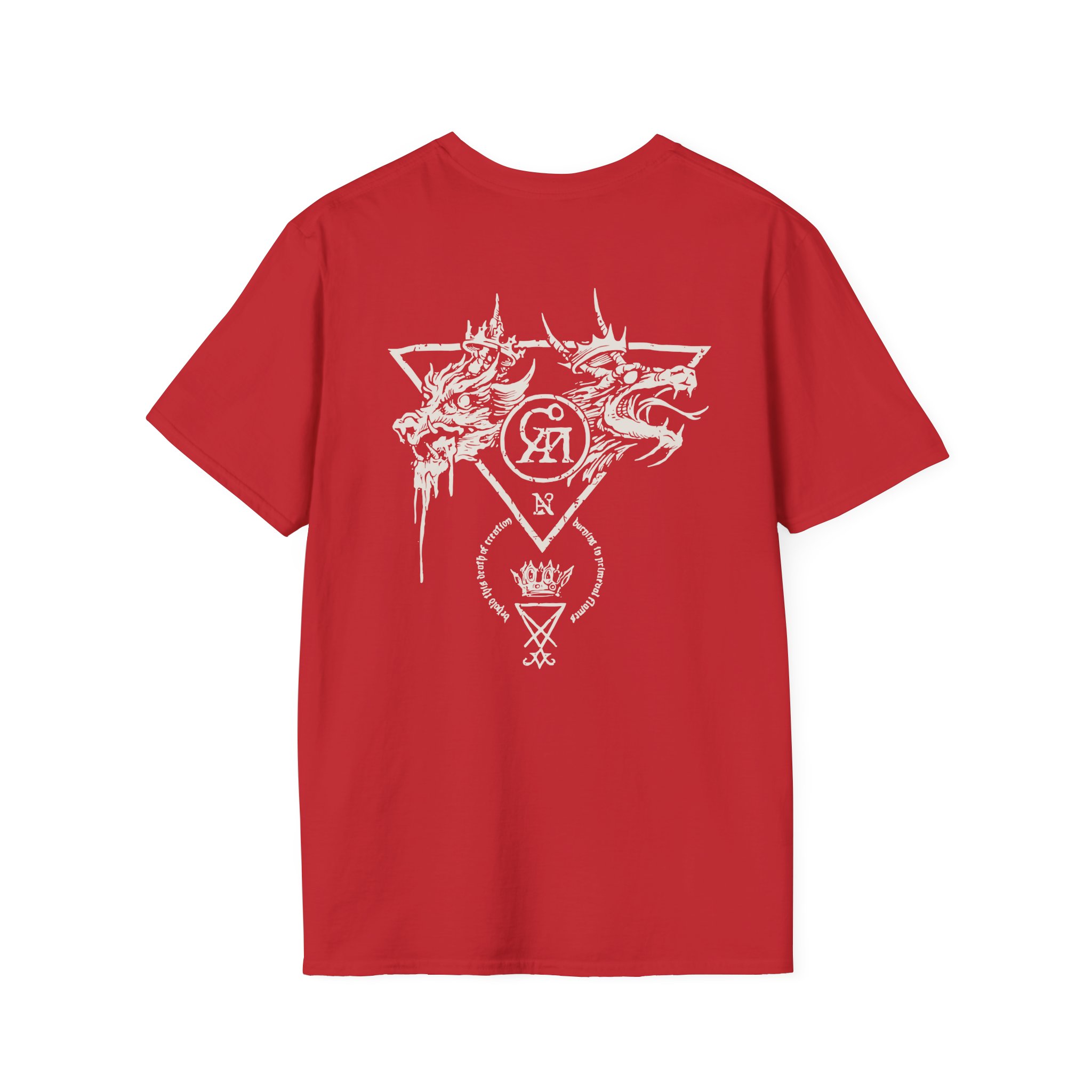 Goatwhore sigil Unisex Softstyle T-Shirt - Image 16