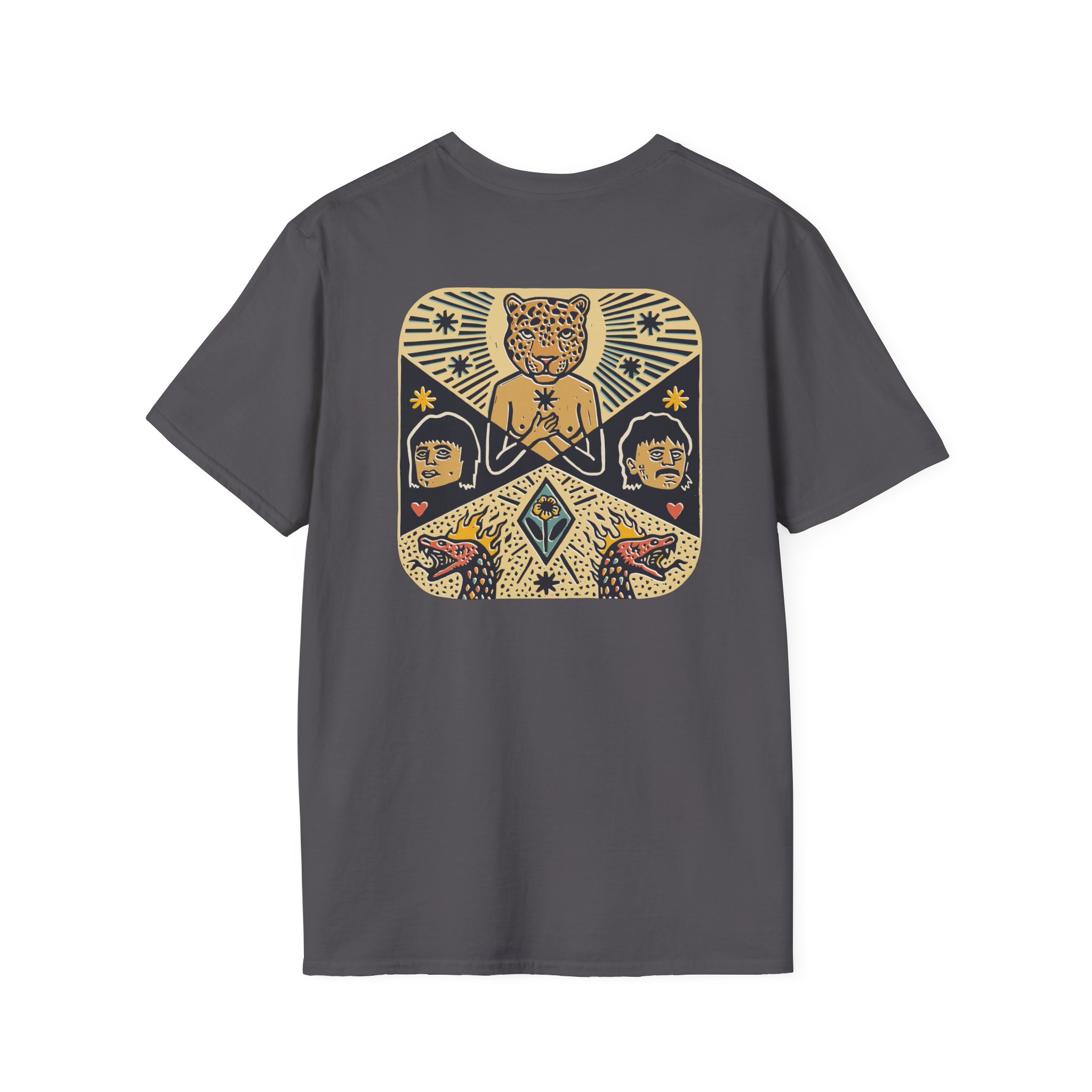 Lime Cordiale Pedestal Unisex Softstyle T-Shirt - Image 14