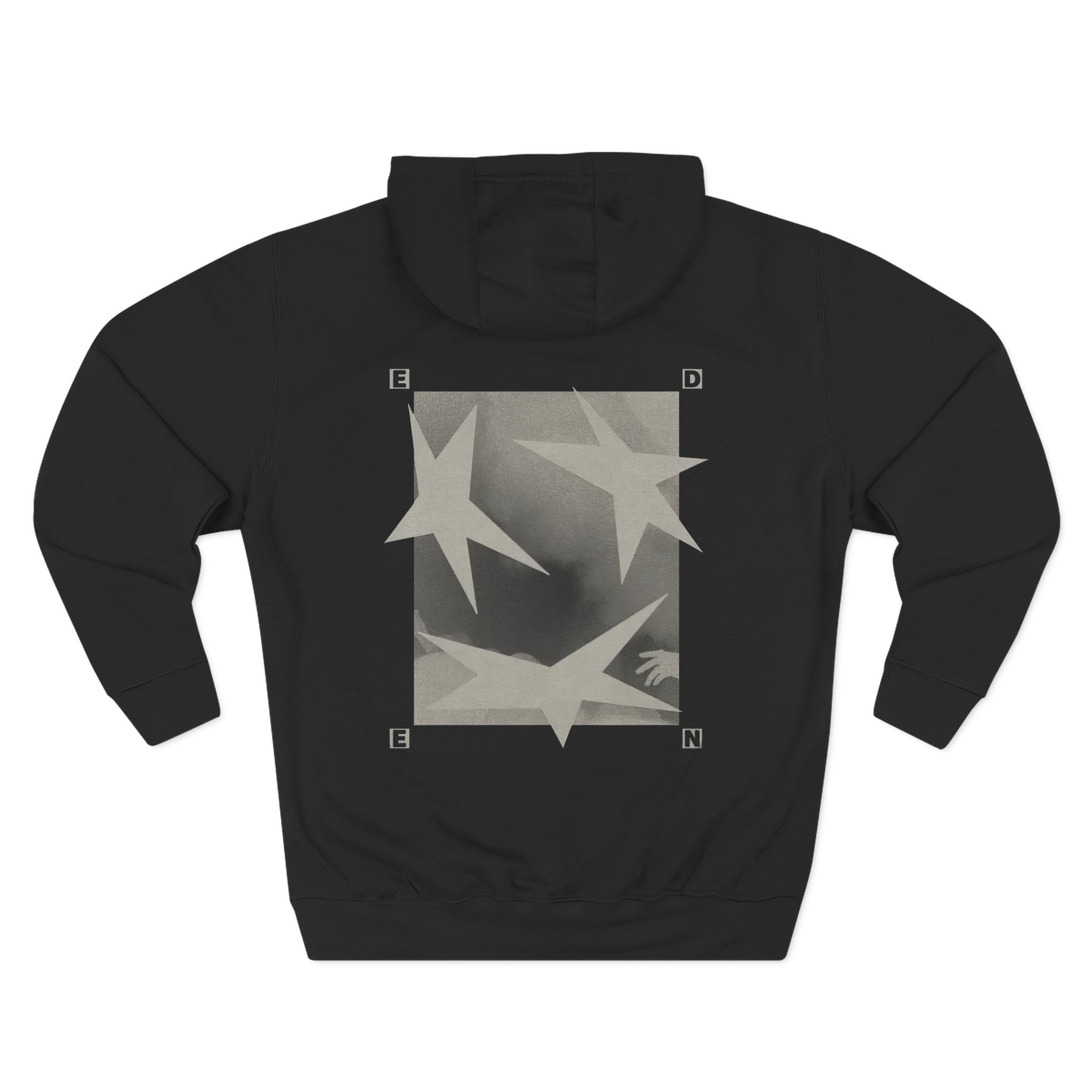 Eden Star Three-Panel Fleece Hoodie - Image 2