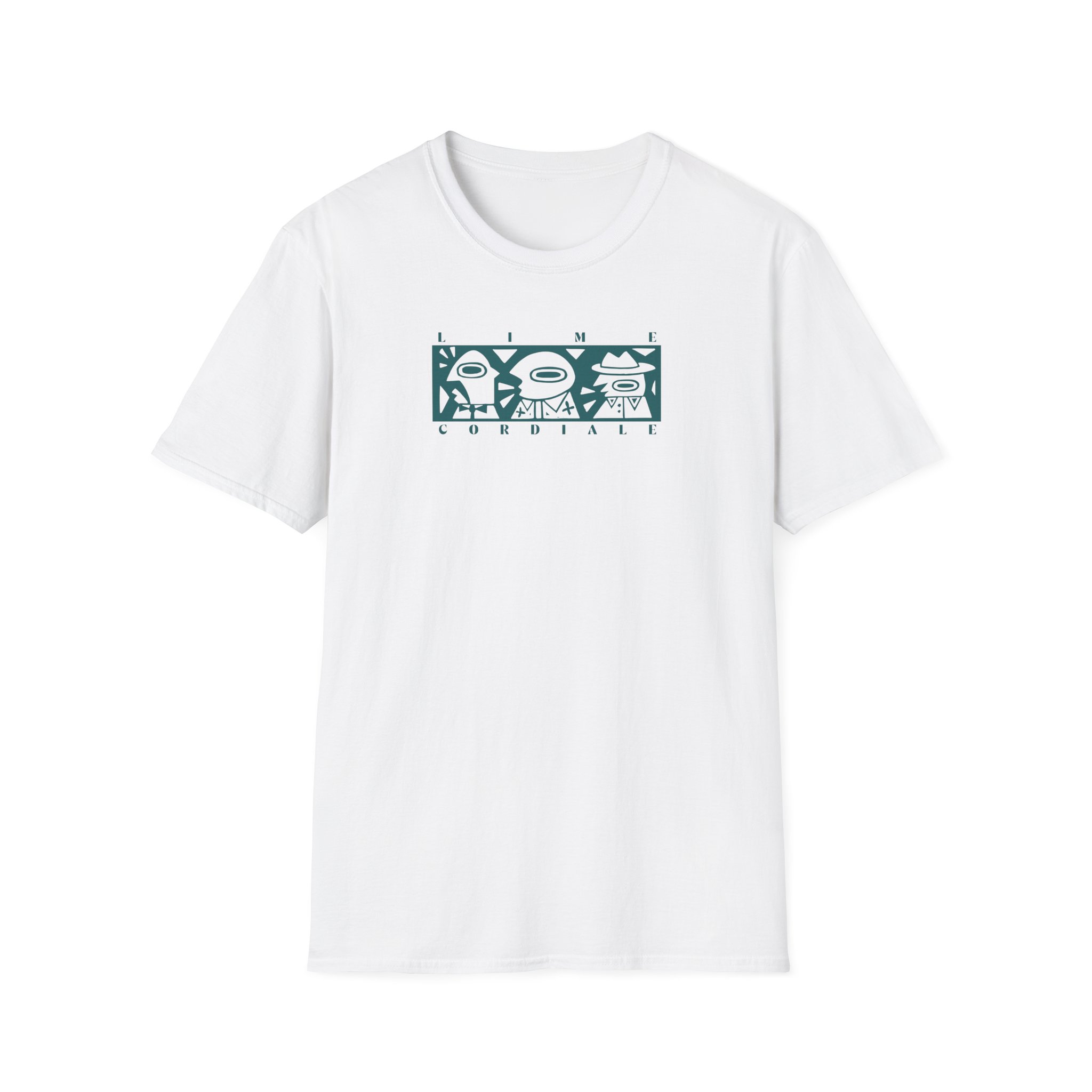Lime Cordiale Imposter Syndrome Unisex Softstyle T-Shirt - Image 3