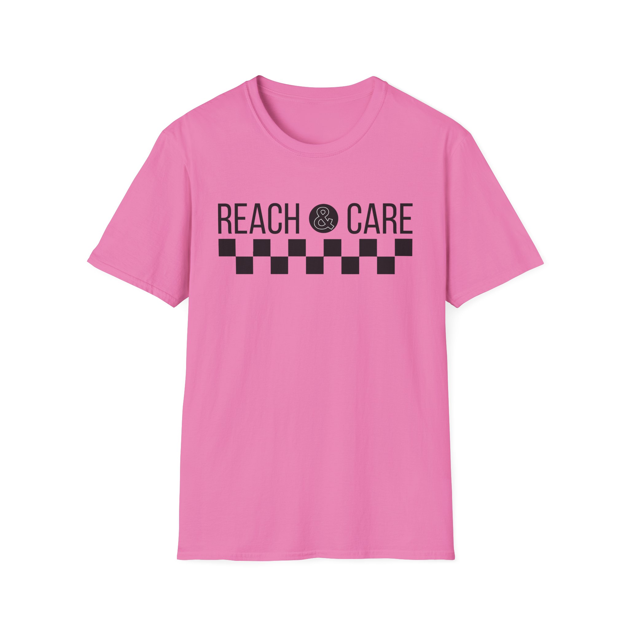 Life Church Reach the World Care for the One Unisex Softstyle T-Shirt - Image 29