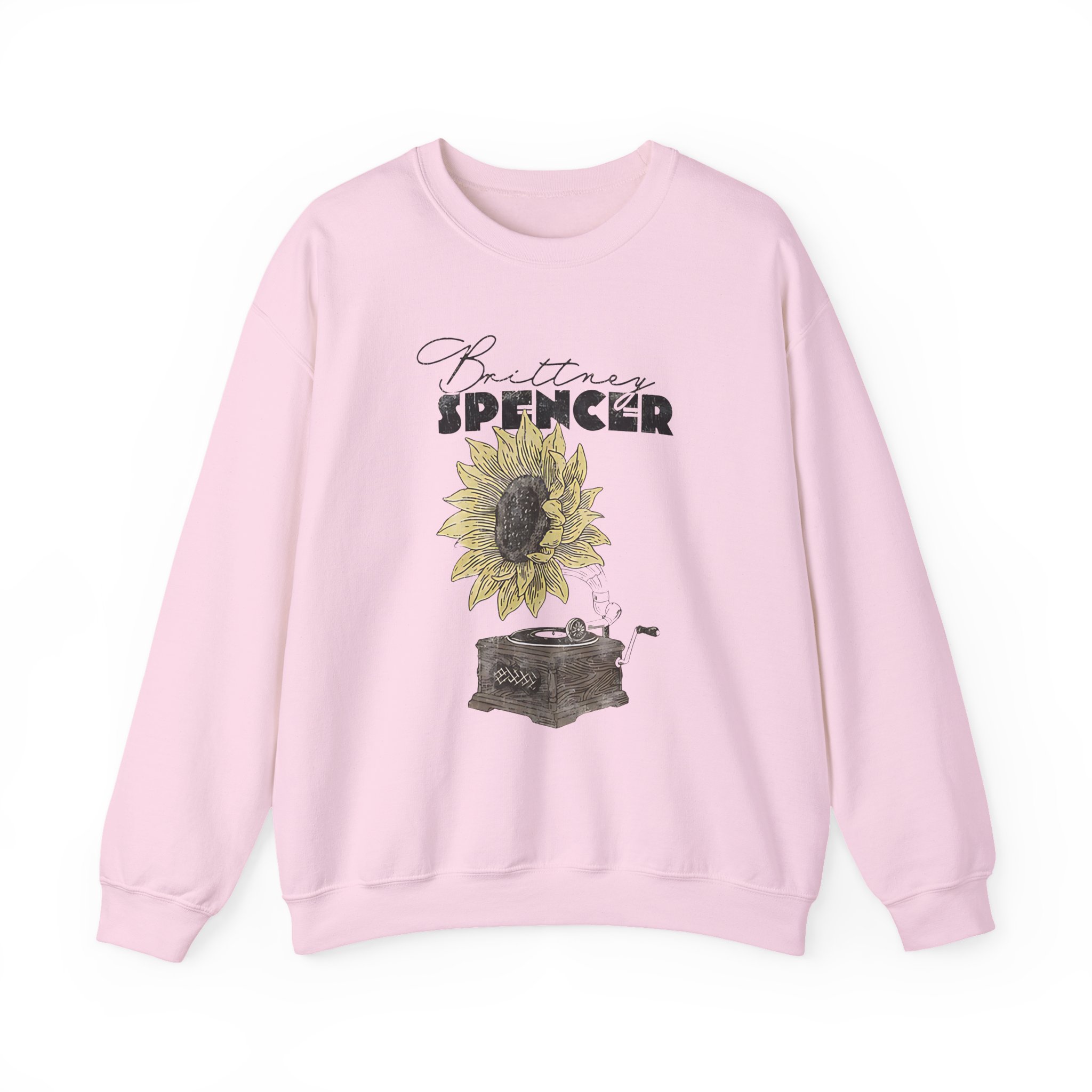 Manhead Sunflower Turntable Unisex Heavy Blend™ Crewneck Sweatshirt - Image 13