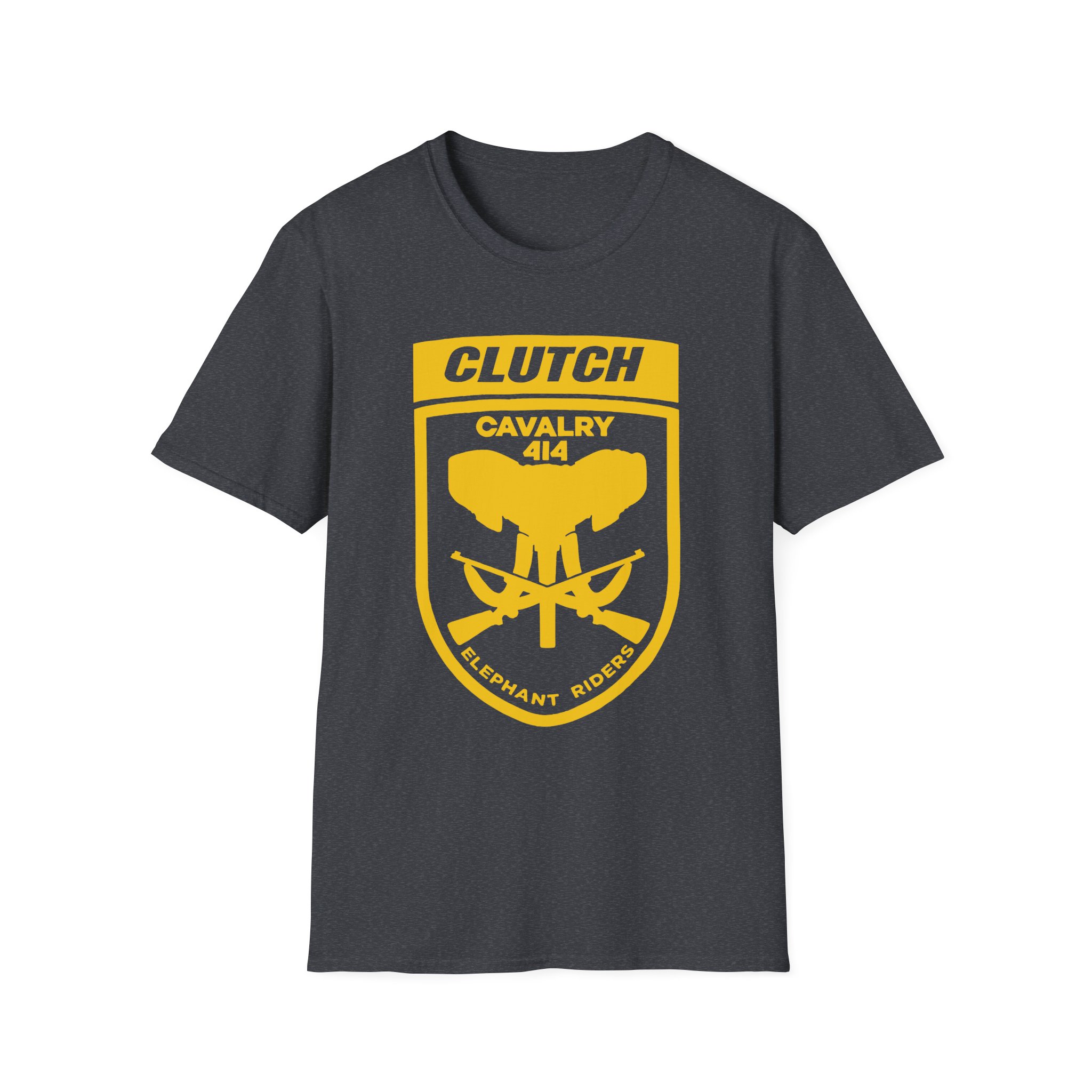 Clutch Elephant Riders Unisex Softstyle T-Shirt - Image 13