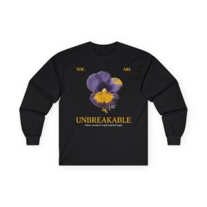 Fourth Wing You Are Unbreakable Xaden and Violet Unisex Ultra Cotton Long Sleeve Tee