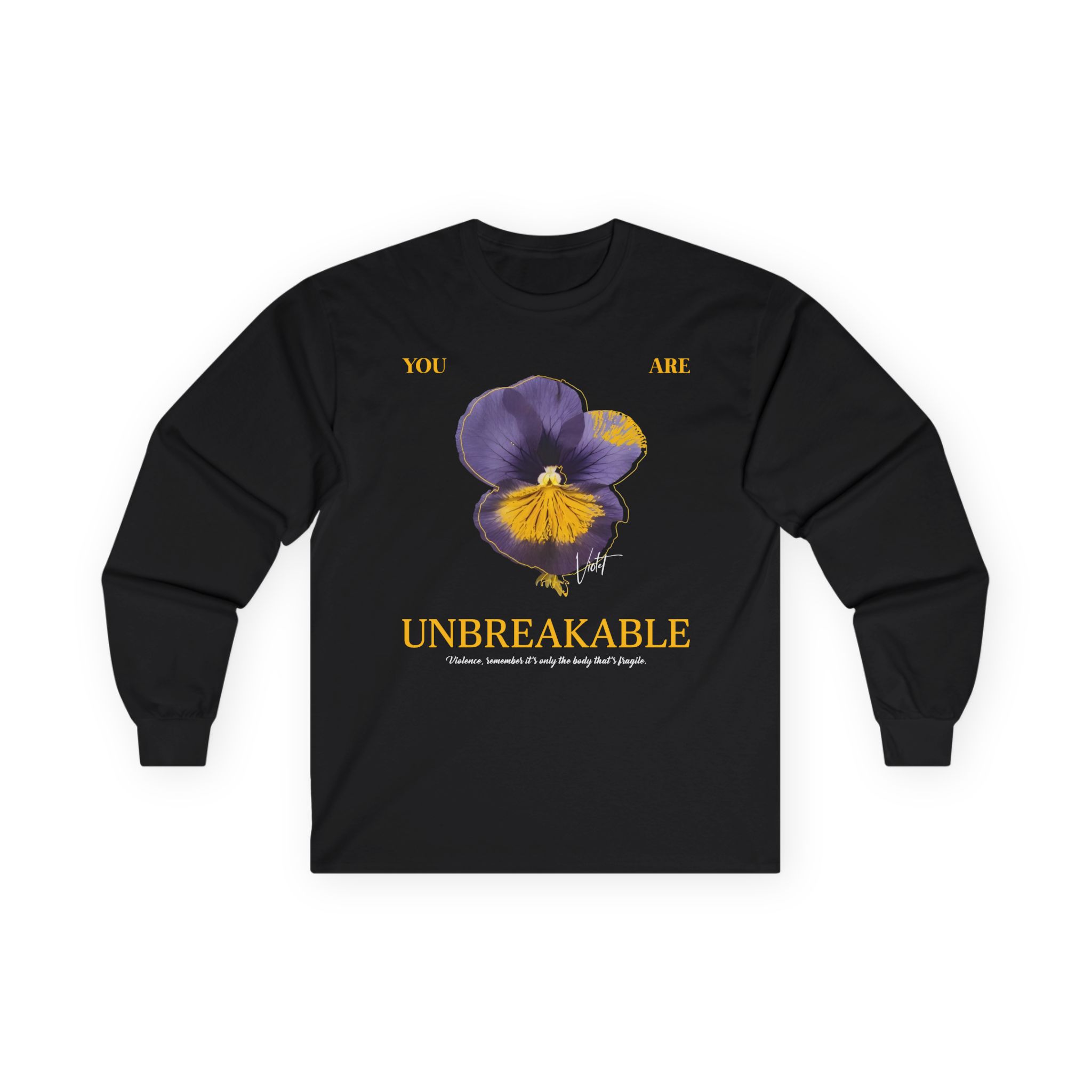 Fourth Wing You Are Unbreakable Xaden and Violet Unisex Ultra Cotton Long Sleeve Tee