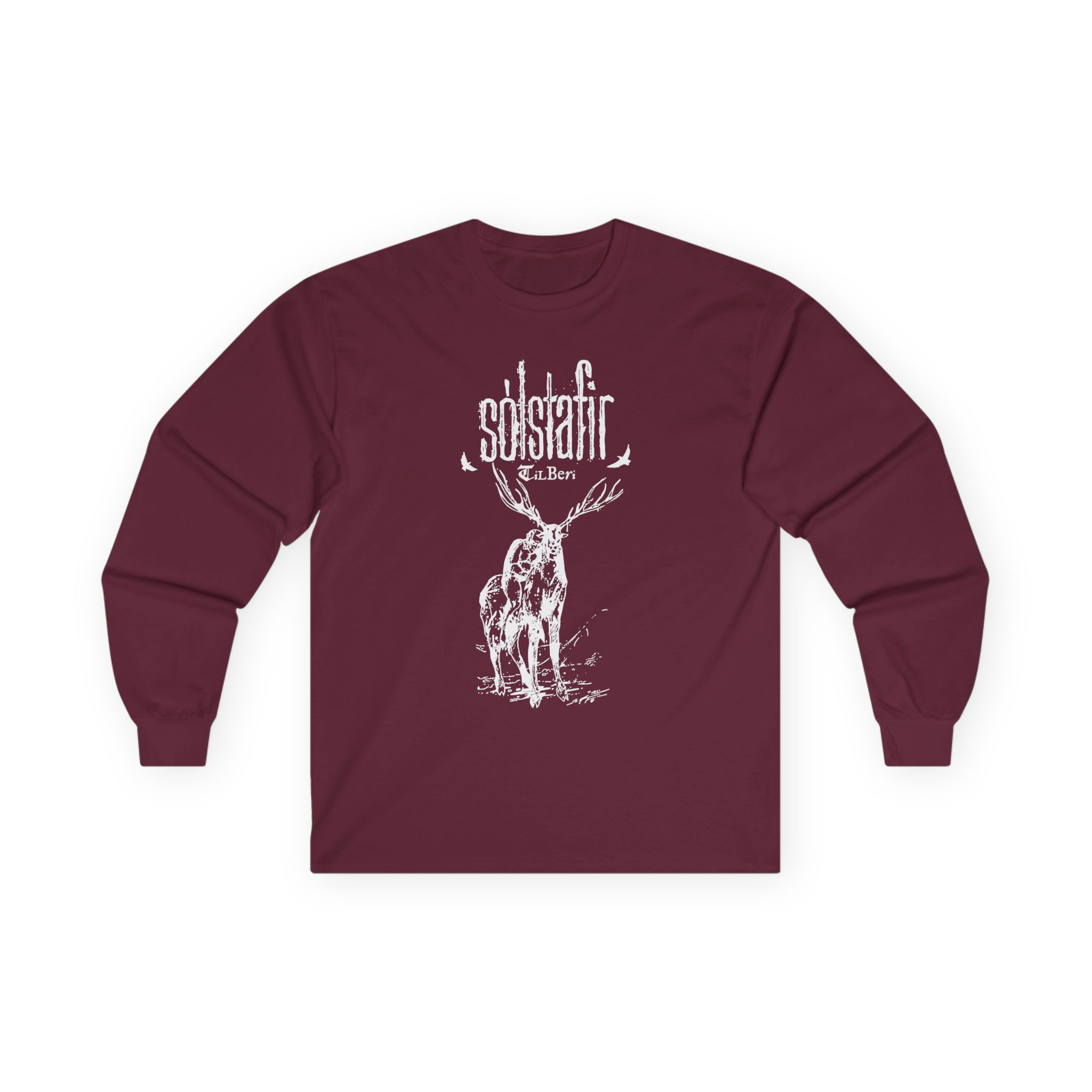 Solstafir Tilberi Unisex Ultra Cotton Long Sleeve Tee - Image 3