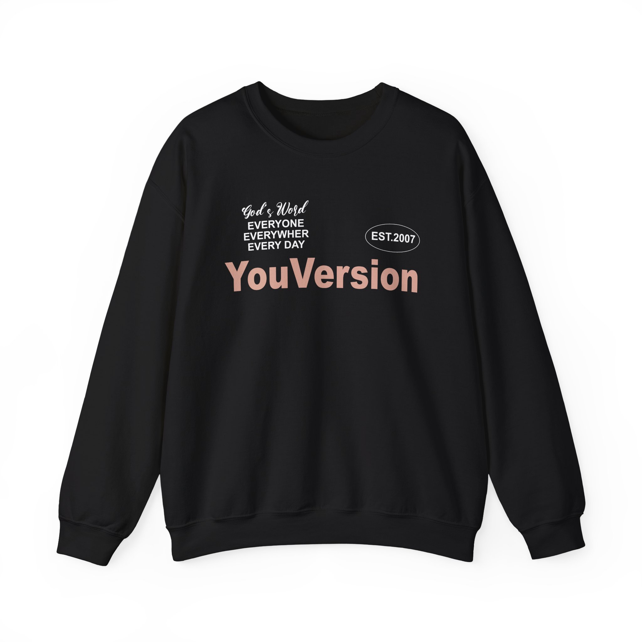Life Church Youversion Unisex Heavy Blend™ Crewneck Sweatshirt