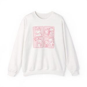 Ironmouse X Gloomy Bear Unisex Heavy Blend™ Crewneck Sweatshirt