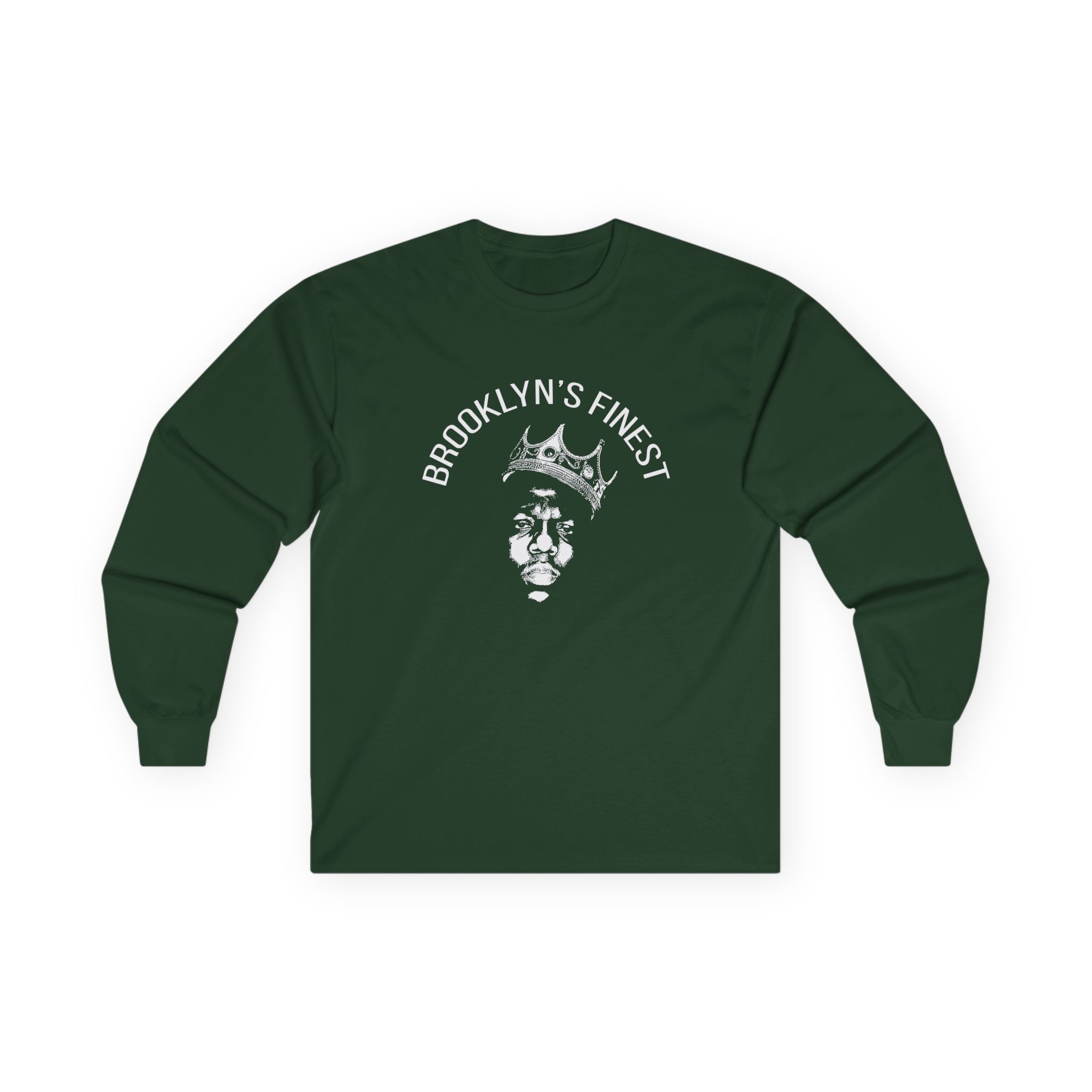 Biggie Smalls Brooklyn's Finest Unisex Ultra Cotton Long Sleeve Tee - Image 5