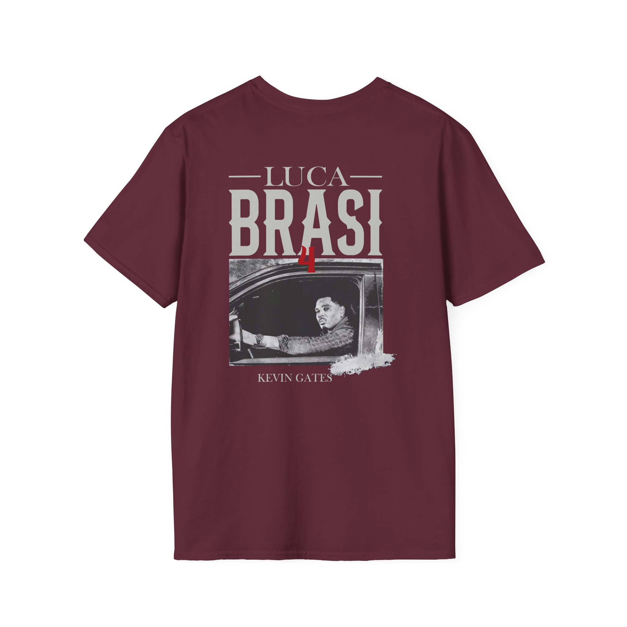 Kevin Gates Luca Brasi Unisex Softstyle T-Shirt - Image 4