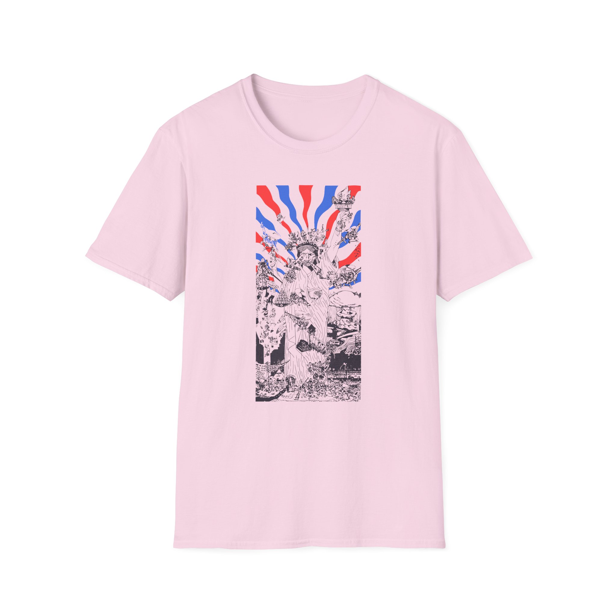Dead Kennedys Bedtime for Democracy Unisex Softstyle T-Shirt - Image 17