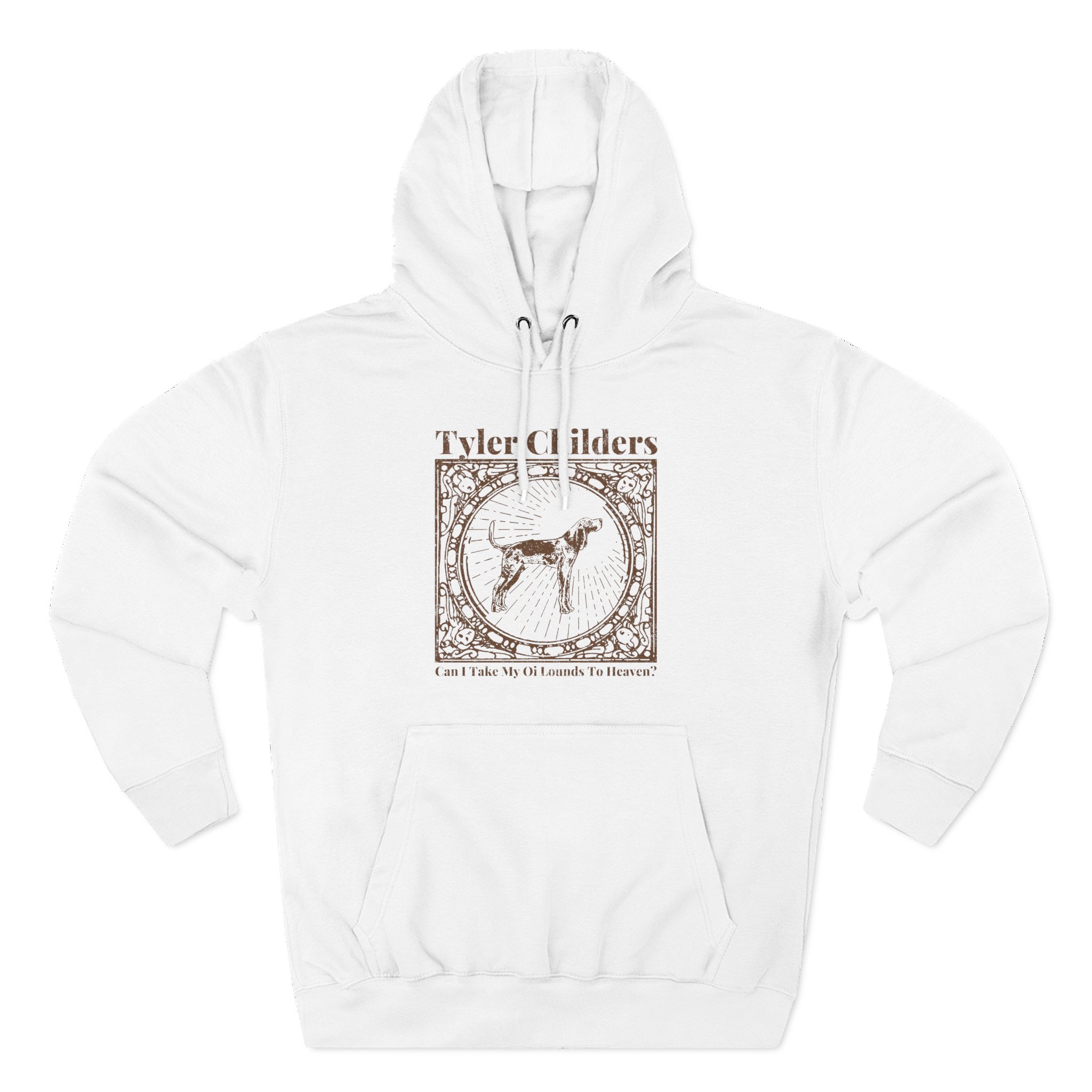 Tyler Childers Beige Hound Three-Panel Fleece Hoodie