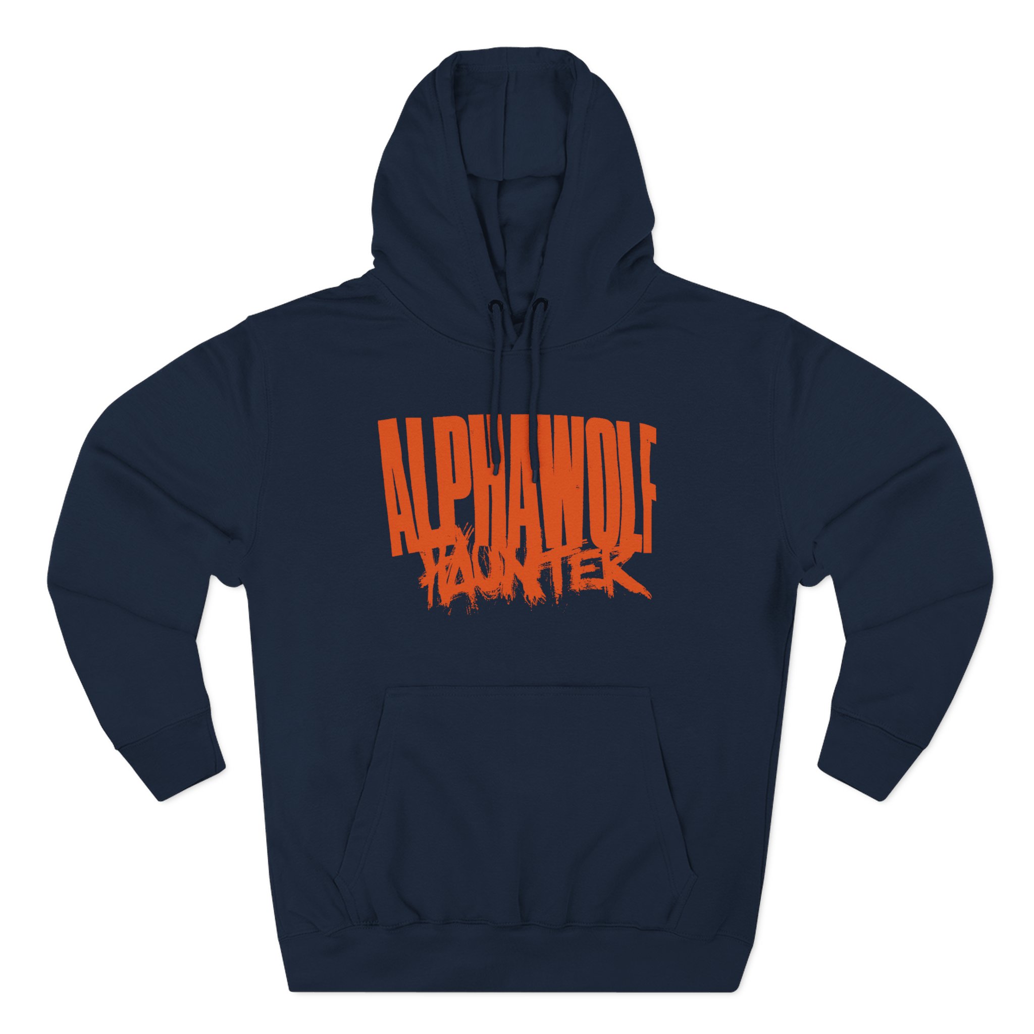 Alpha Wolf h*nter Three-Panel Fleece Hoodie - Image 5
