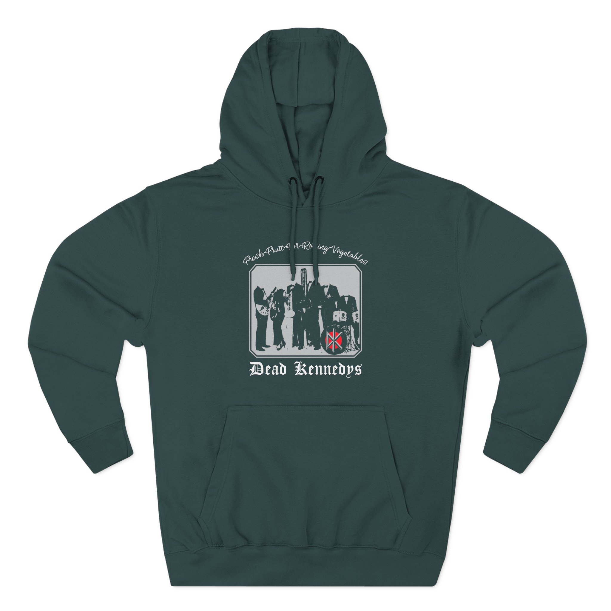 Dead Kennedys - Fresh Fruit for Rotting Vegetables 2 Three-Panel Fleece Hoodie - Image 5