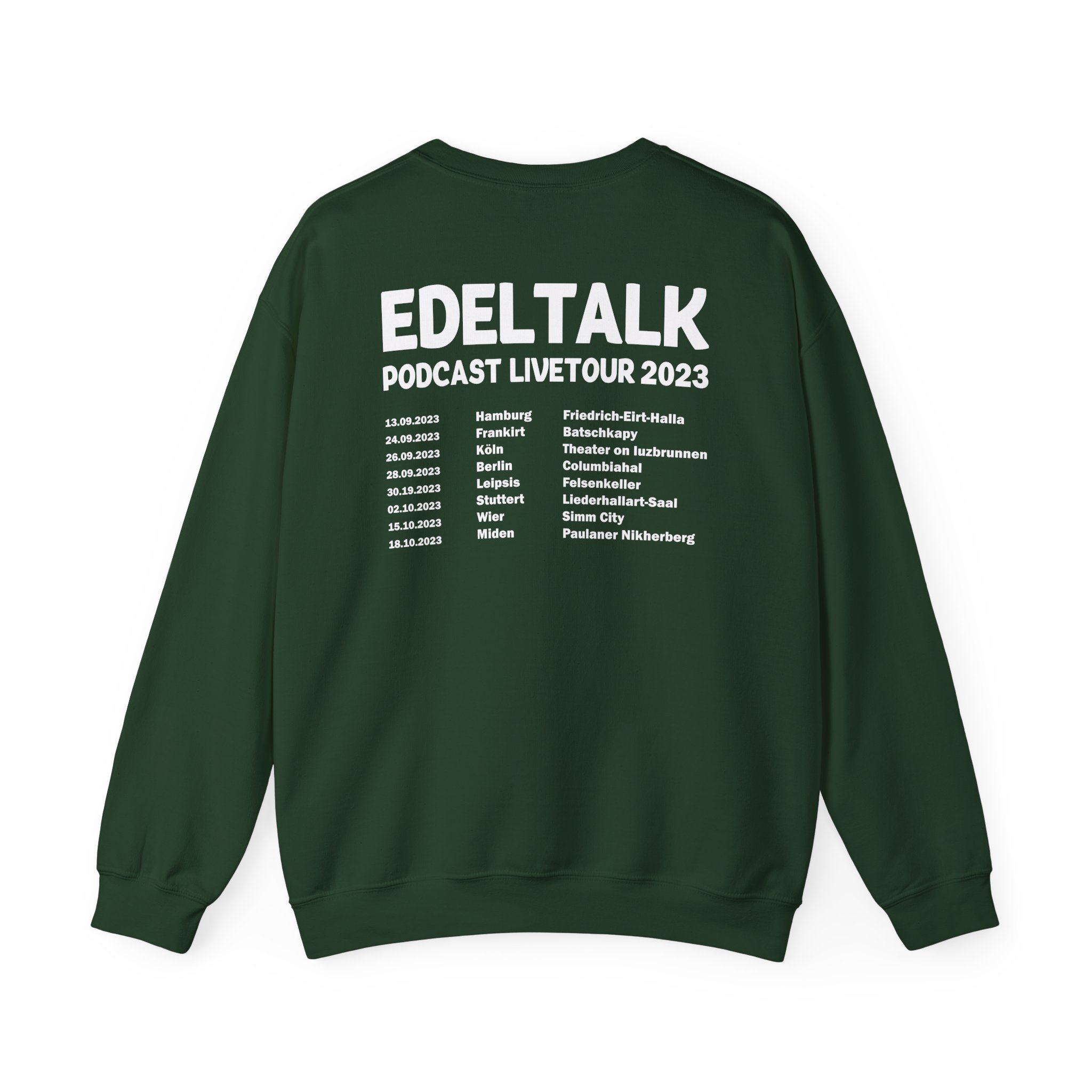 Edeltalk Podcast Livetour 2023 Unisex Heavy Blend™ Crewneck Sweatshirt - Image 8