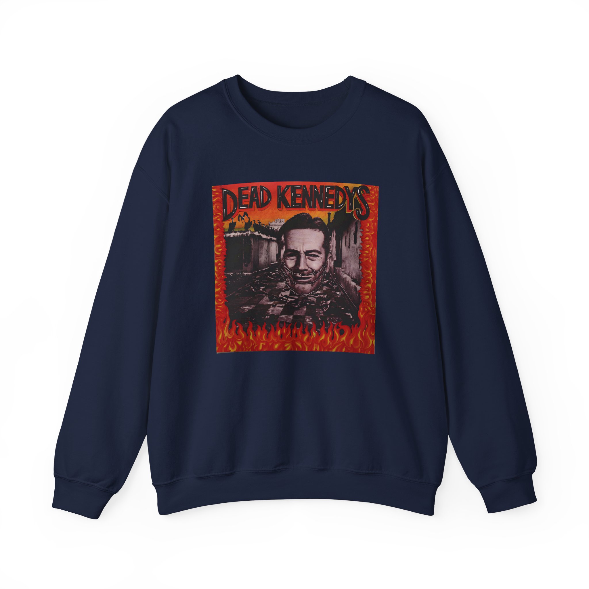 Dead Kennedys Give Me Convenience Cover Unisex Heavy Blend™ Crewneck Sweatshirt - Image 27
