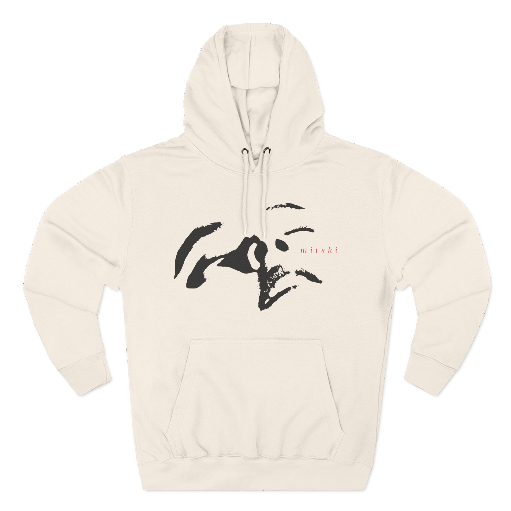 Mitski Flower Logo Three-Panel Fleece Hoodie - Image 3