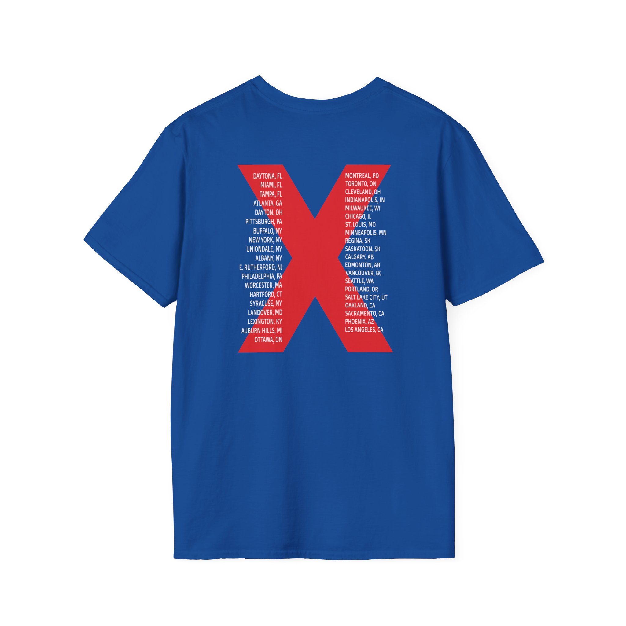 Inxs Us Tour Unisex Softstyle T-Shirt - Image 10