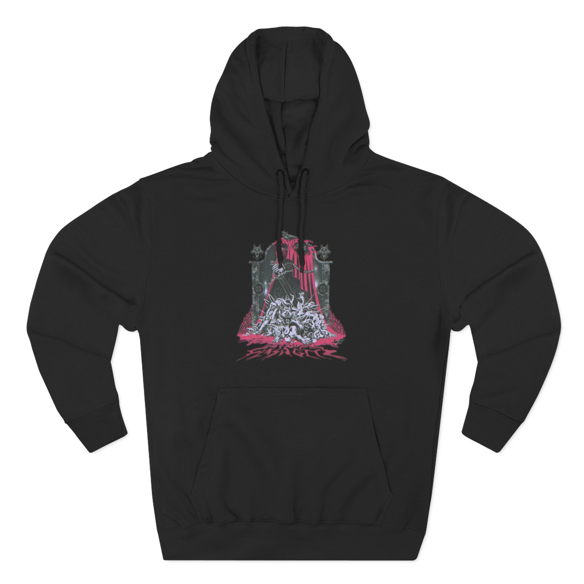 Flashgitz Holy Warrior Three-Panel Fleece Hoodie