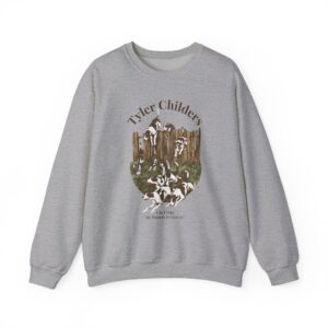 Tyler Childers Grey Hounds Unisex Heavy Blend™ Crewneck Sweatshirt